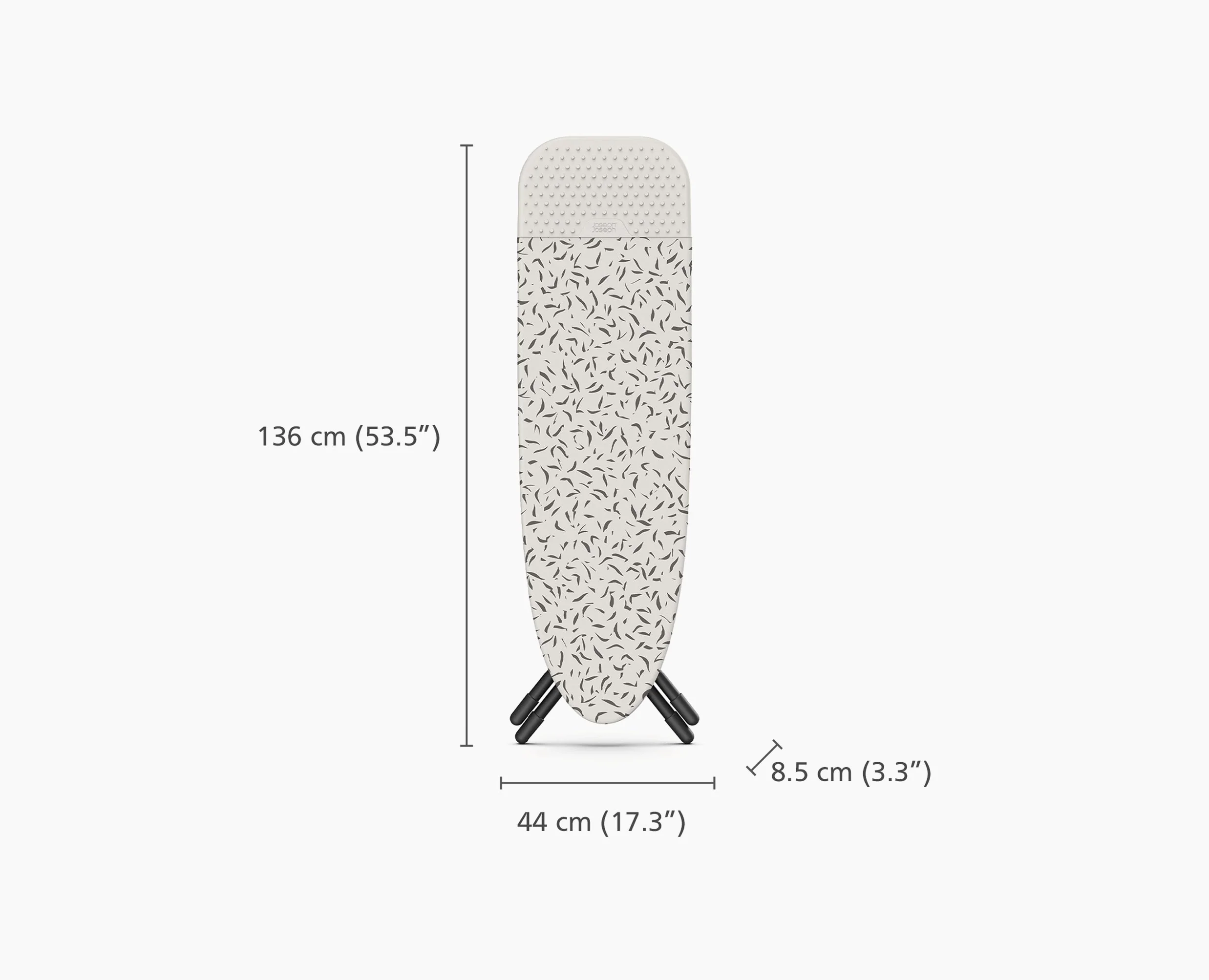 Glide Plus 130cm Ecru Easy-store Ironing Board with Advanced Cover - Image 9