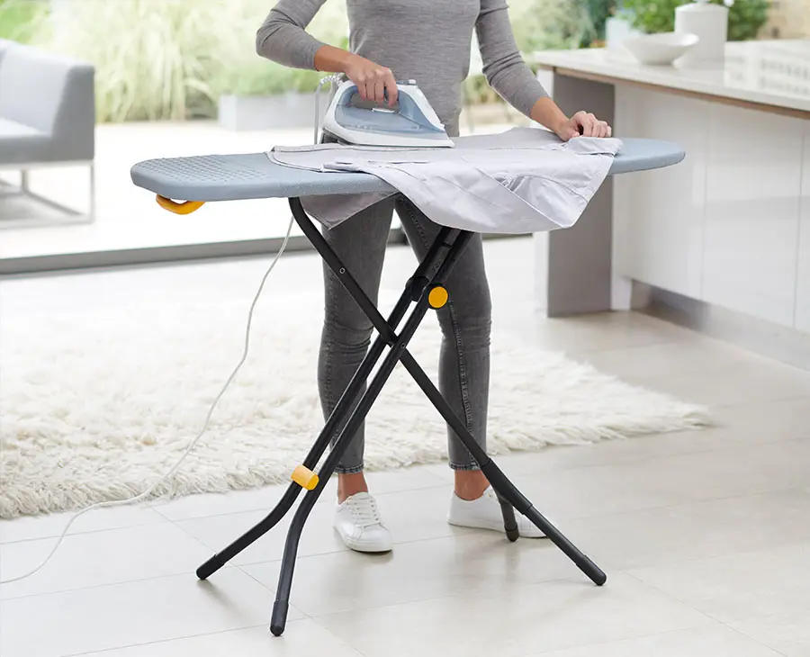 Glide 130cm Grey Ironing Board Cover - Image 3
