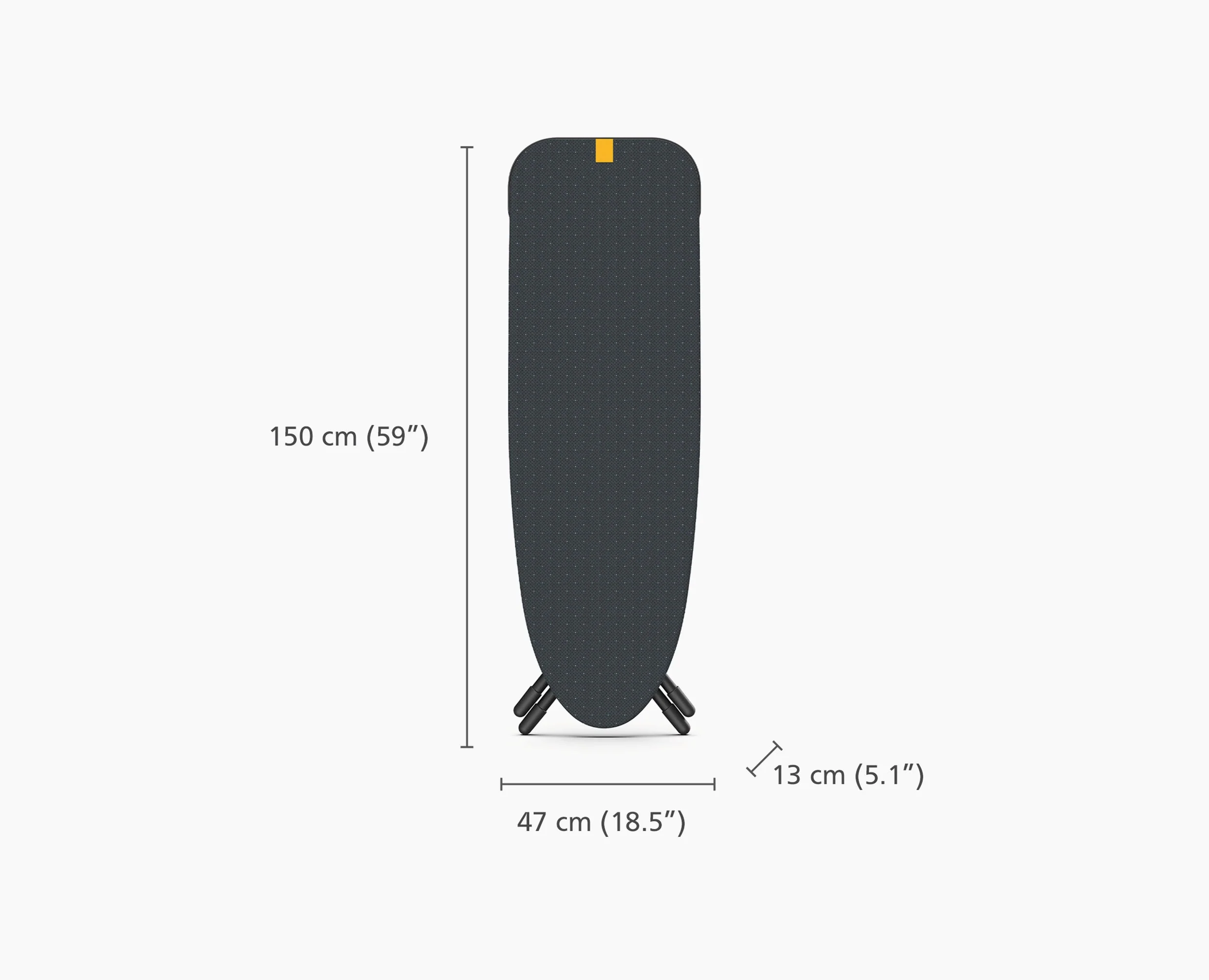 Glide Max Plus 135cm Blue Easy-store Ironing Board with Advanced Cover - Image 9