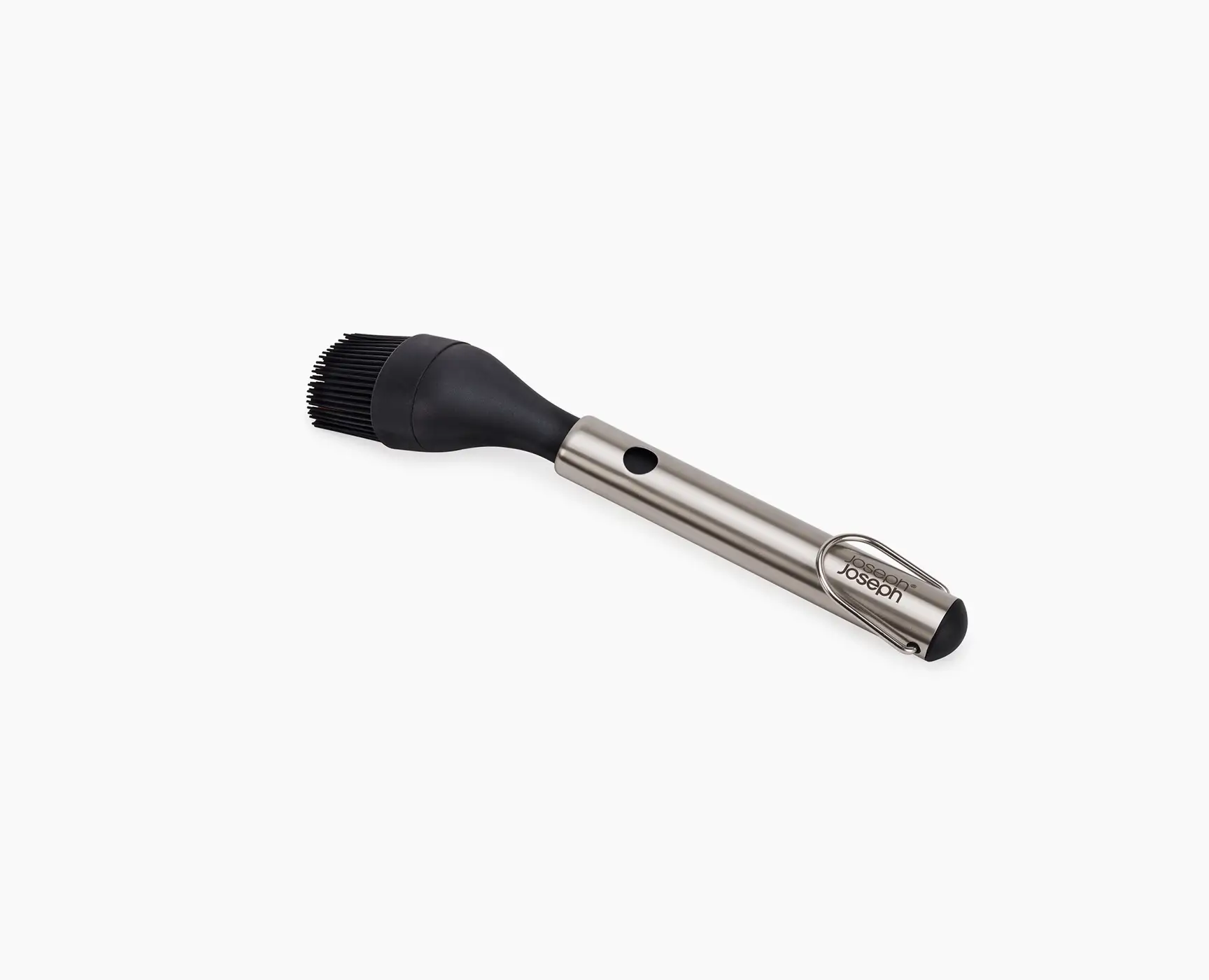 GrillOut™ Black BBQ Silicone Basting Brush with Extending Handle - Image 3
