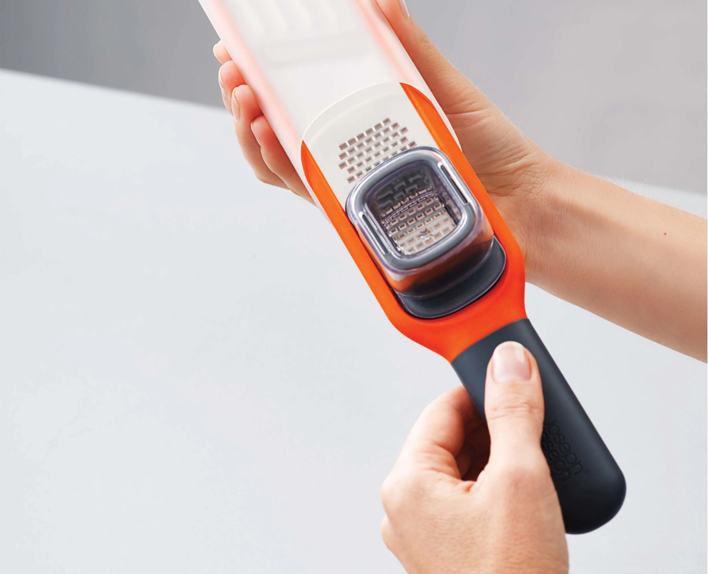 Handi-Grate⢠Orange 2-in-1 Mini Grater & Slicer - Image 4