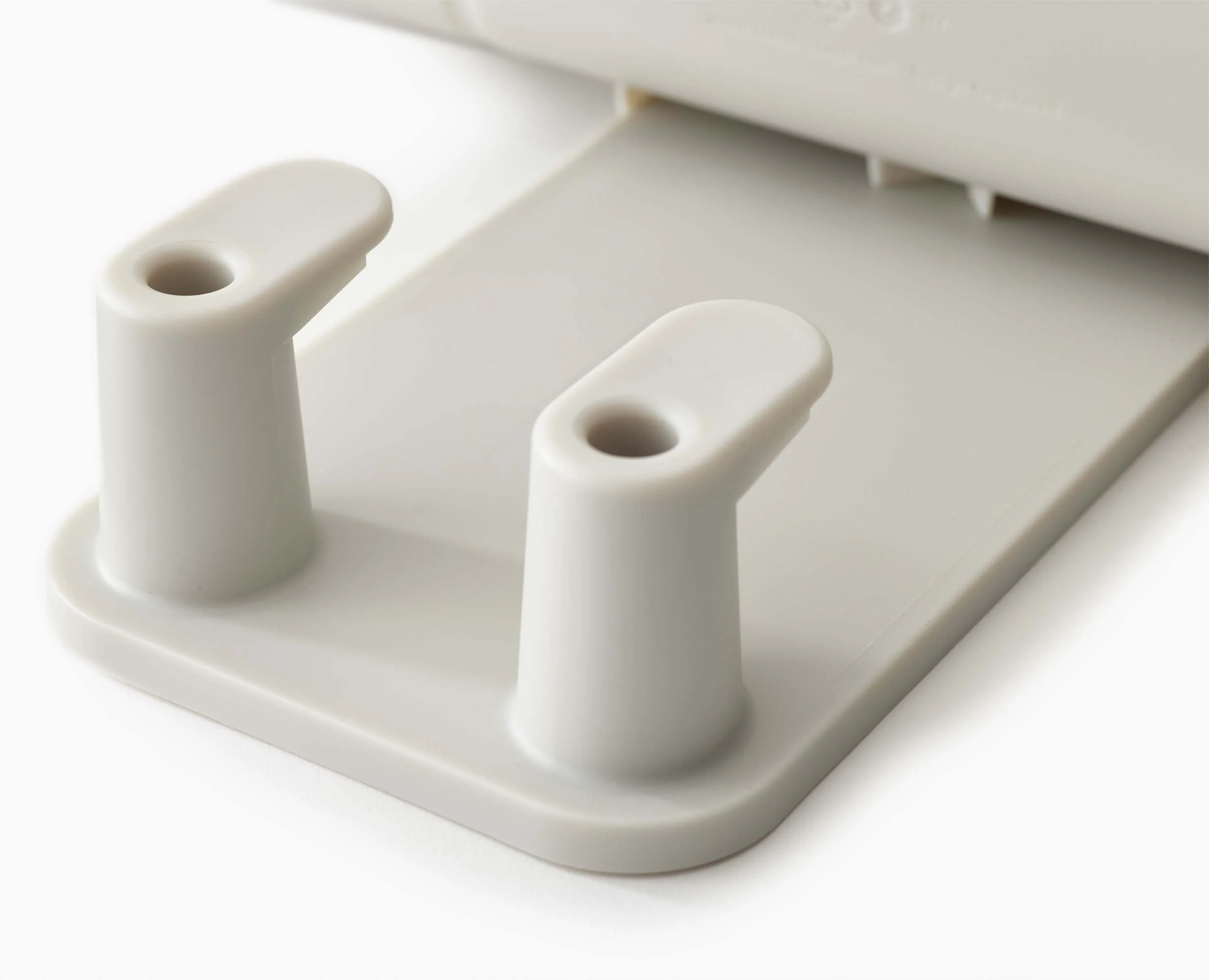 IronHub™ Wall-mounted Ecru Iron Storage Caddy - Image 7