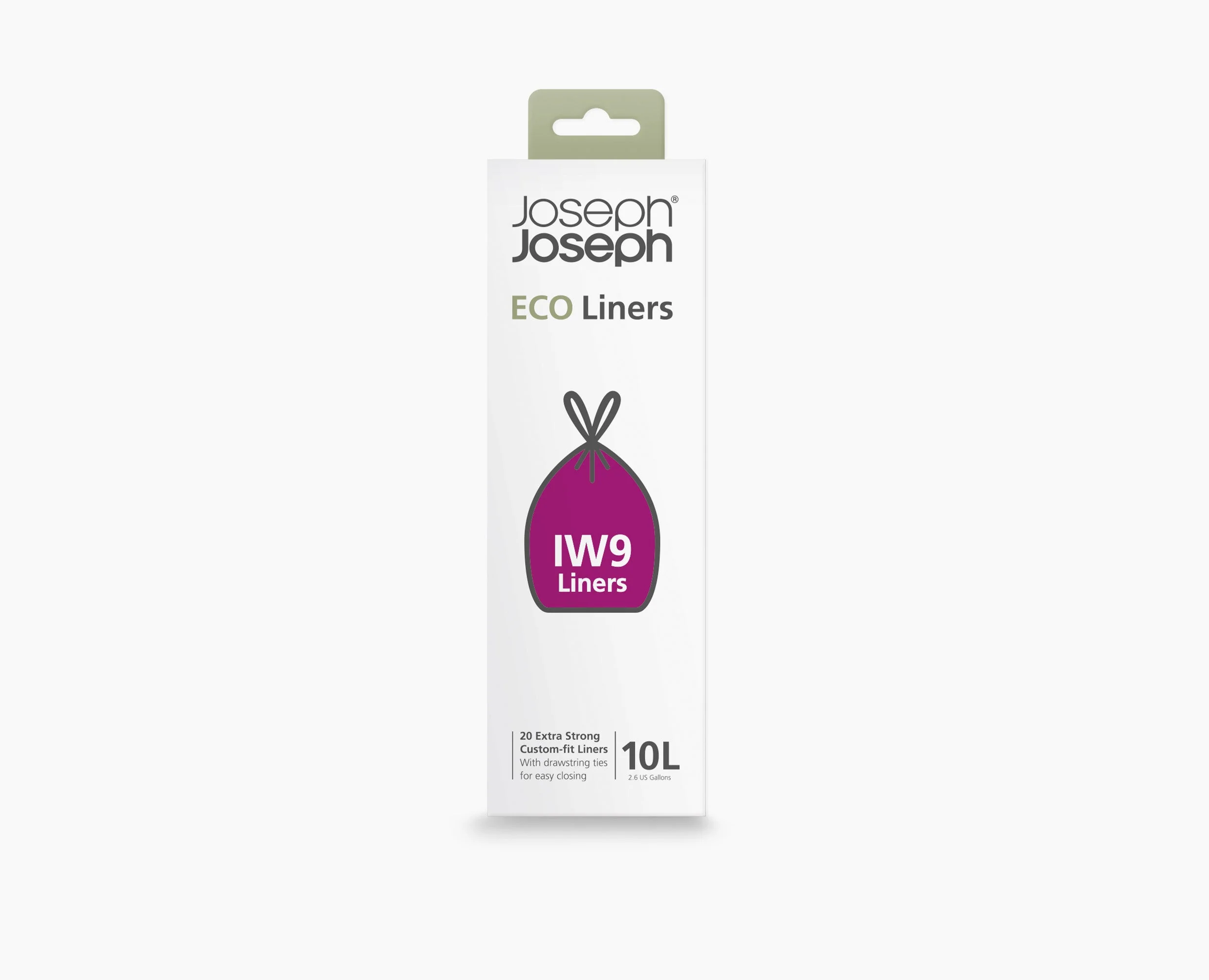 IW9 10L Custom-fit Recycled Grey Bin Liners - Image 3
