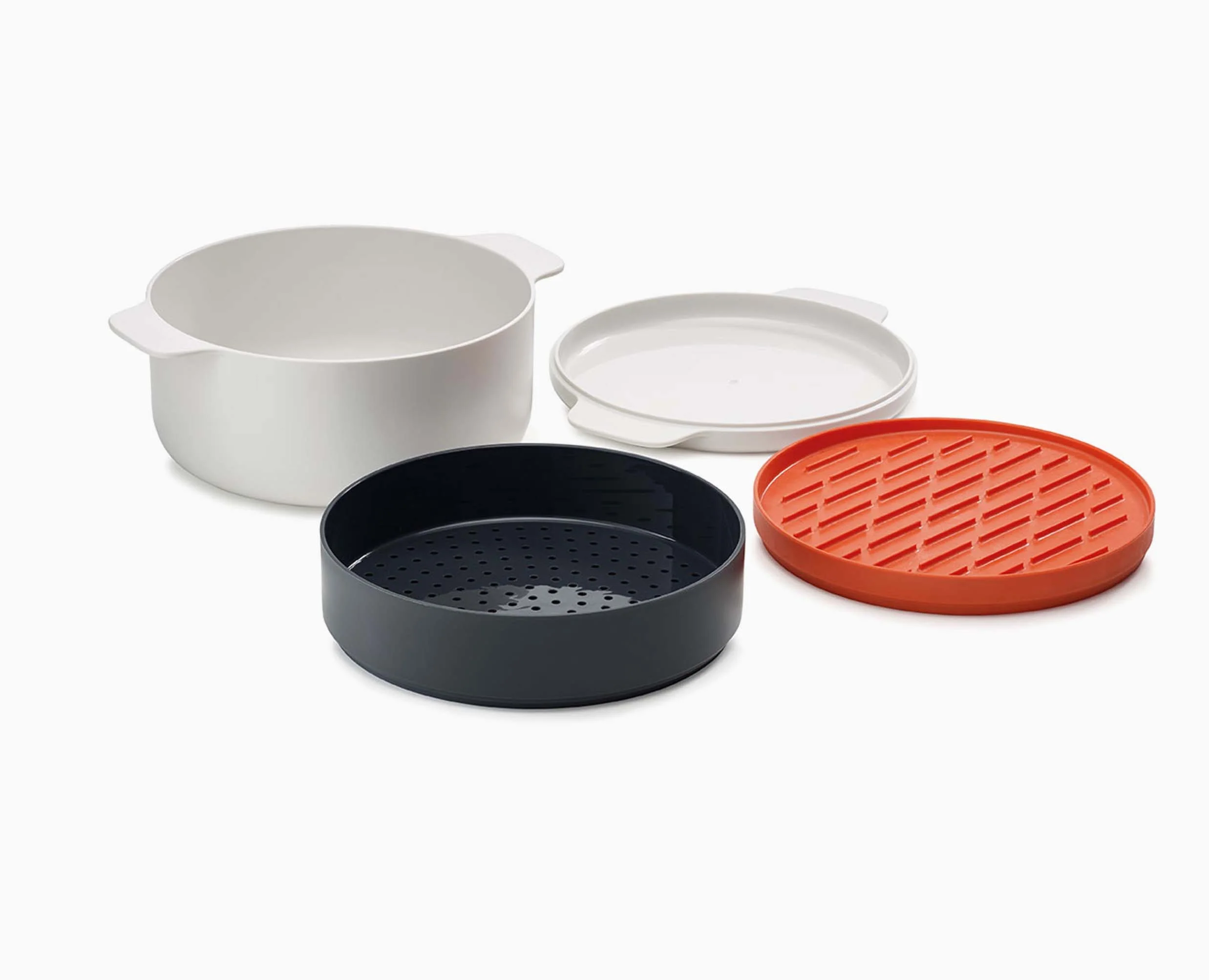 M-Cuisine⢠4-piece Orange Microwave Cooking Set - Image 6