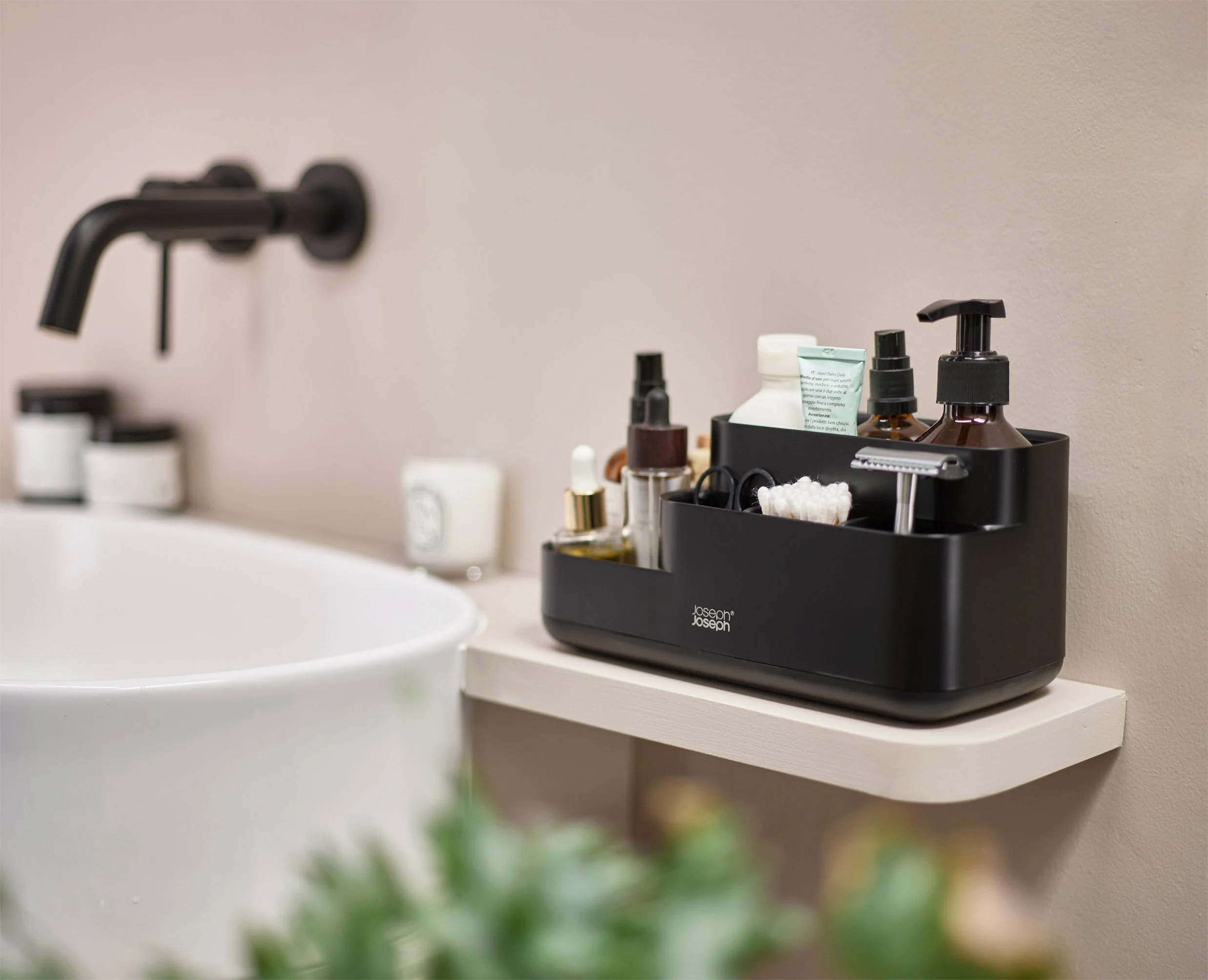 Matt Black Bathroom Set - Image 6