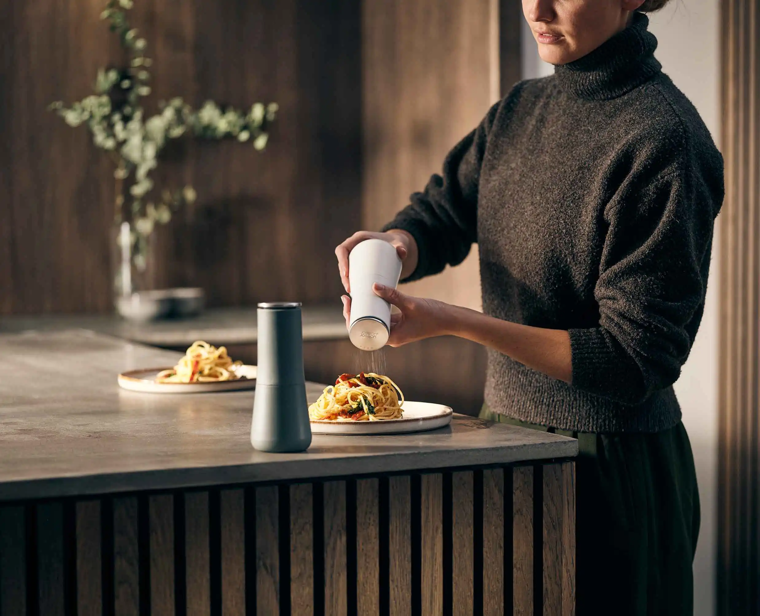 Milltop™ Grey Salt & Pepper Mills - Image 3