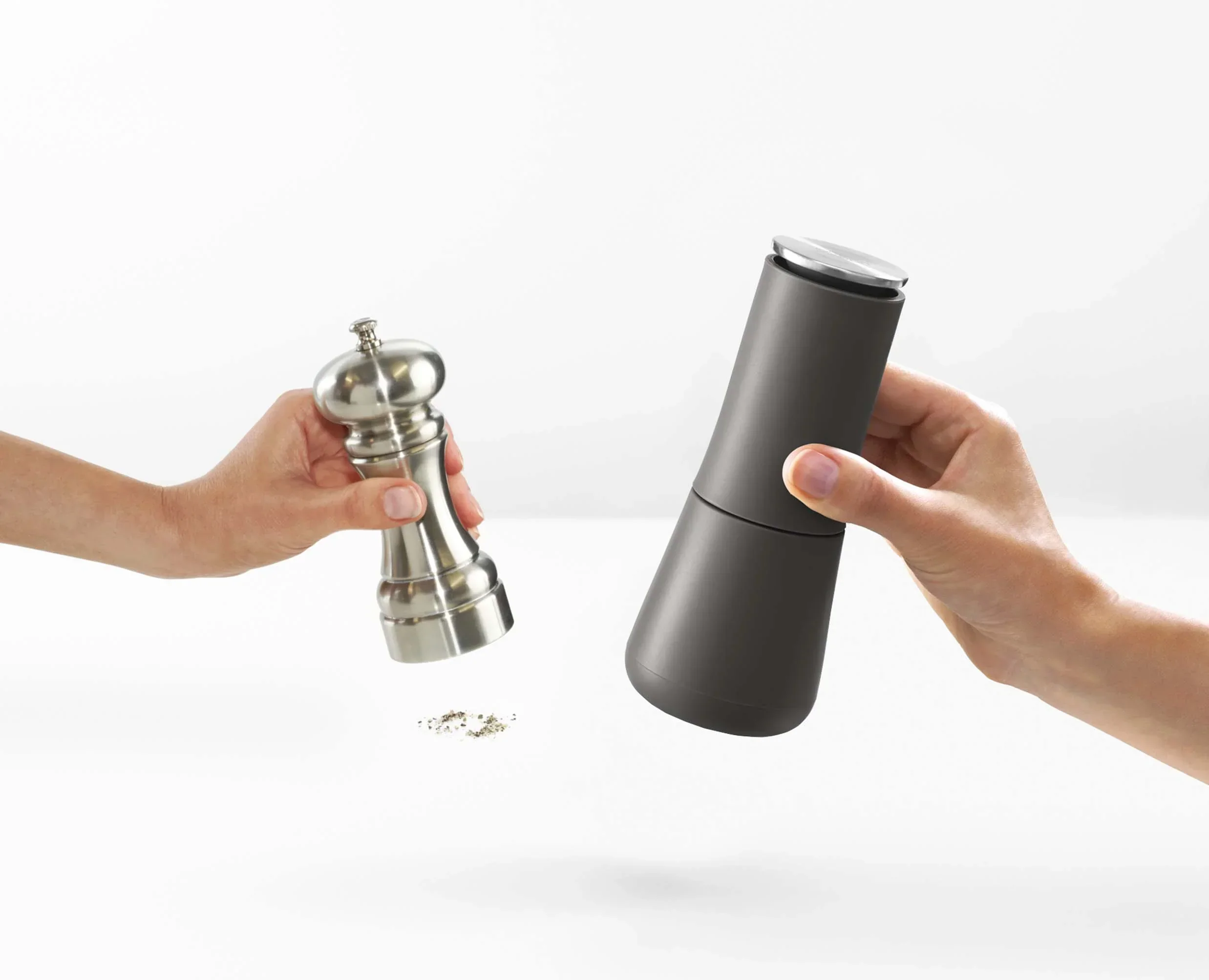 Milltop™ Grey Salt & Pepper Mills - Image 5
