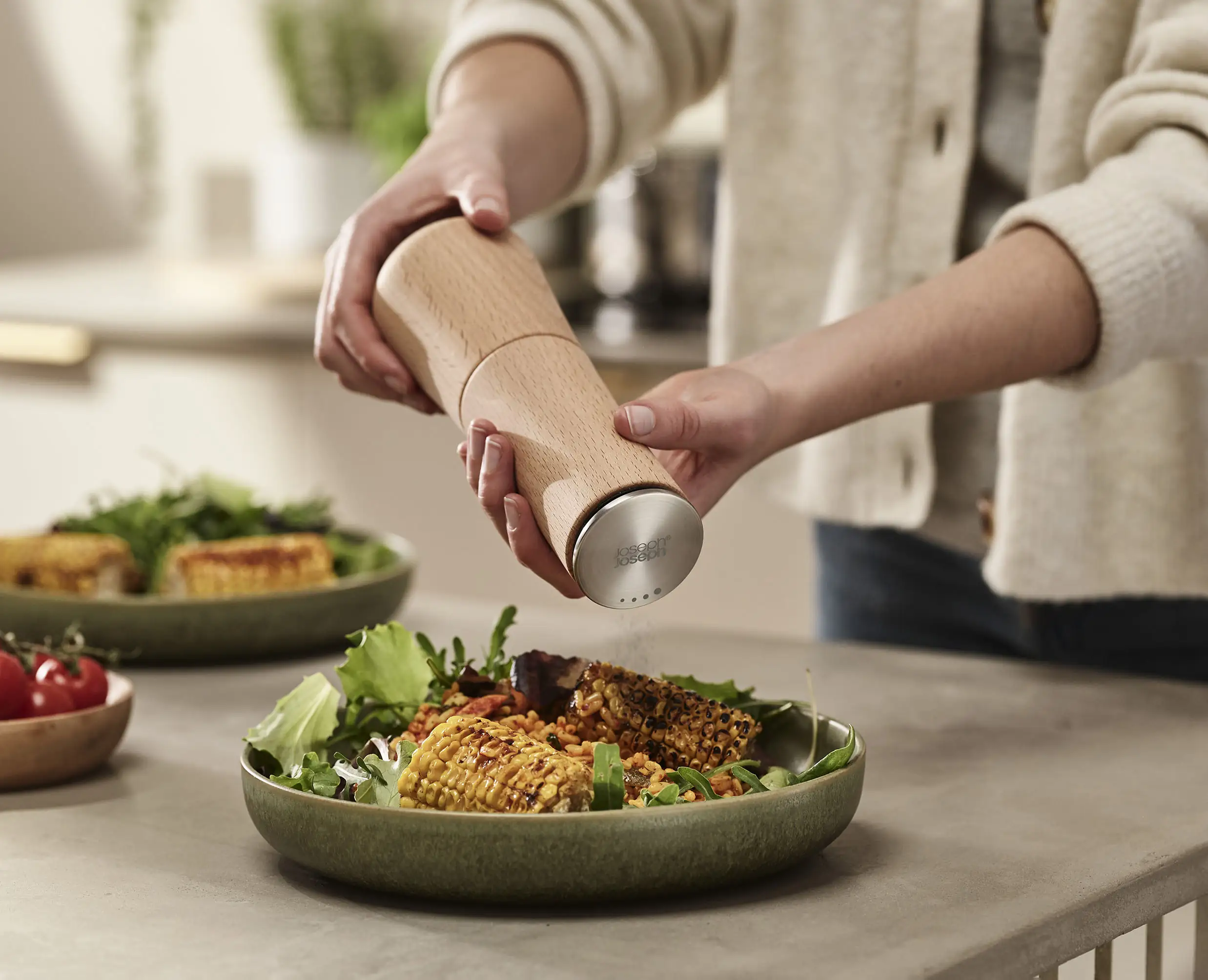 Milltop™ Wood Pepper Mill - Image 3