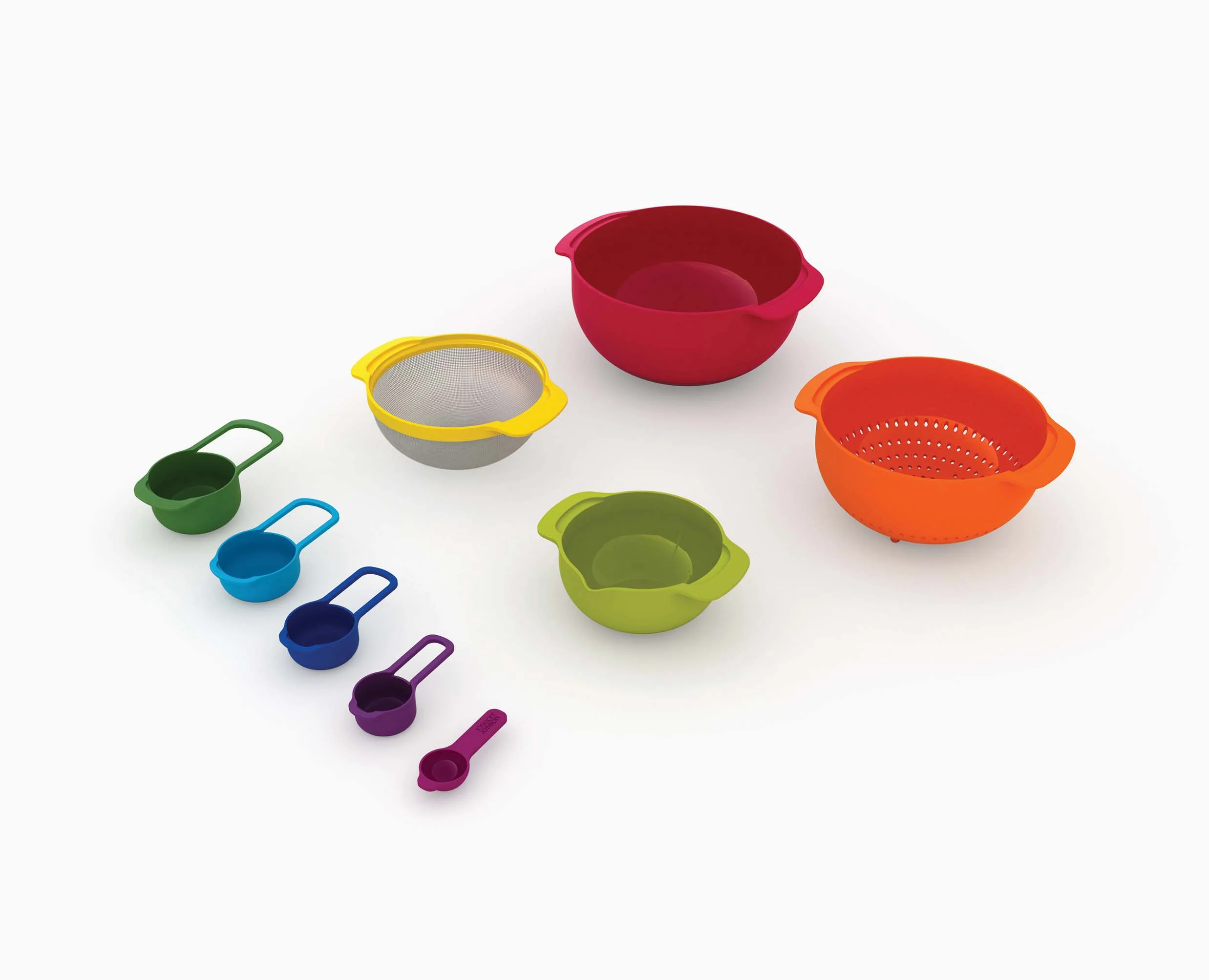 Nest™ 9 Plus Red Bowl Set - Image 4