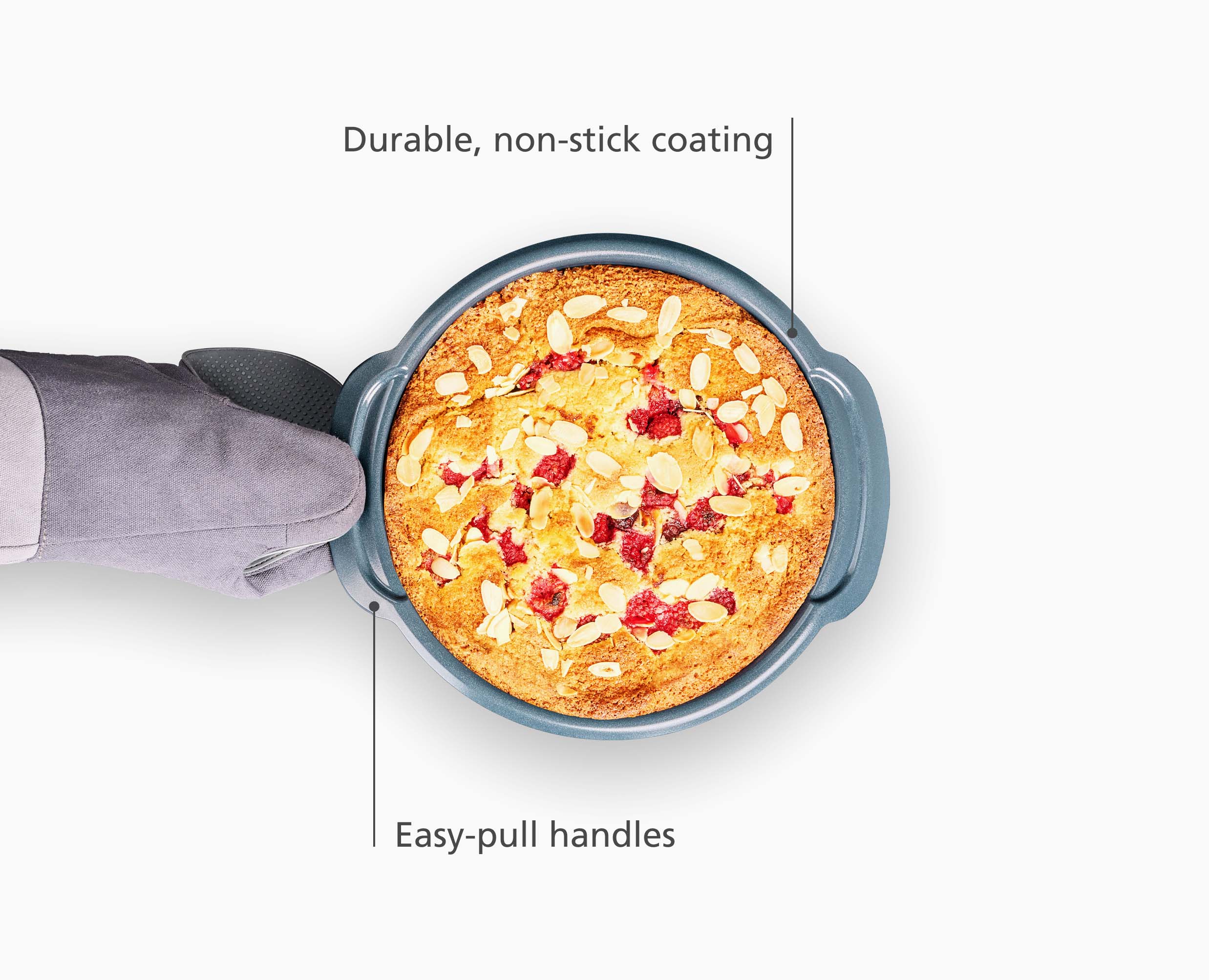 Nest™ Bake Non-Stick 23cm Blue Round Cake Tin - Image 4