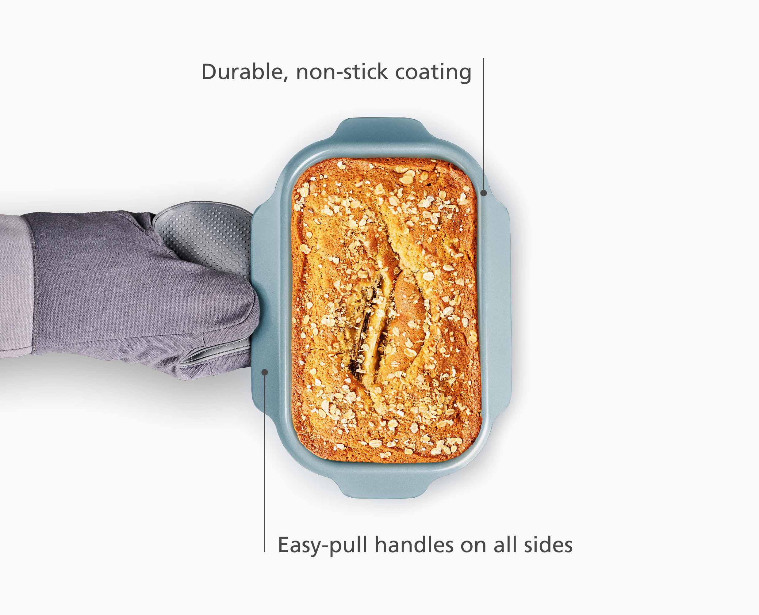 Nest™ Bake Non-Stick Blue 2lb Loaf Tin - Image 4