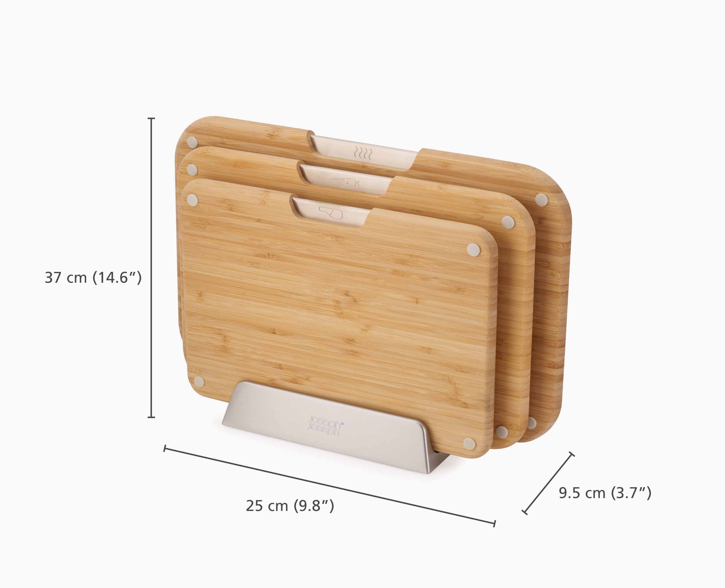 Nest™ Boards 3-piece Bamboo Chopping Board Set - Image 5