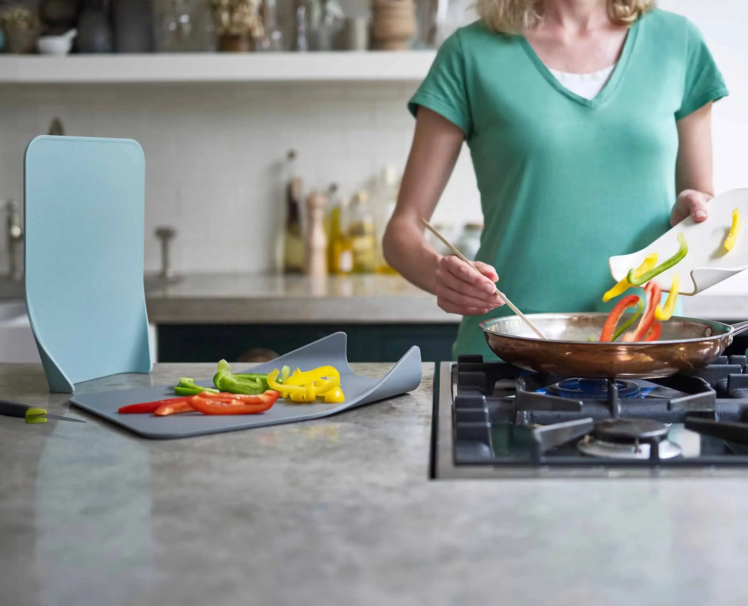 Nest™ Chop 3-piece Grey Chopping Board Set - Image 3