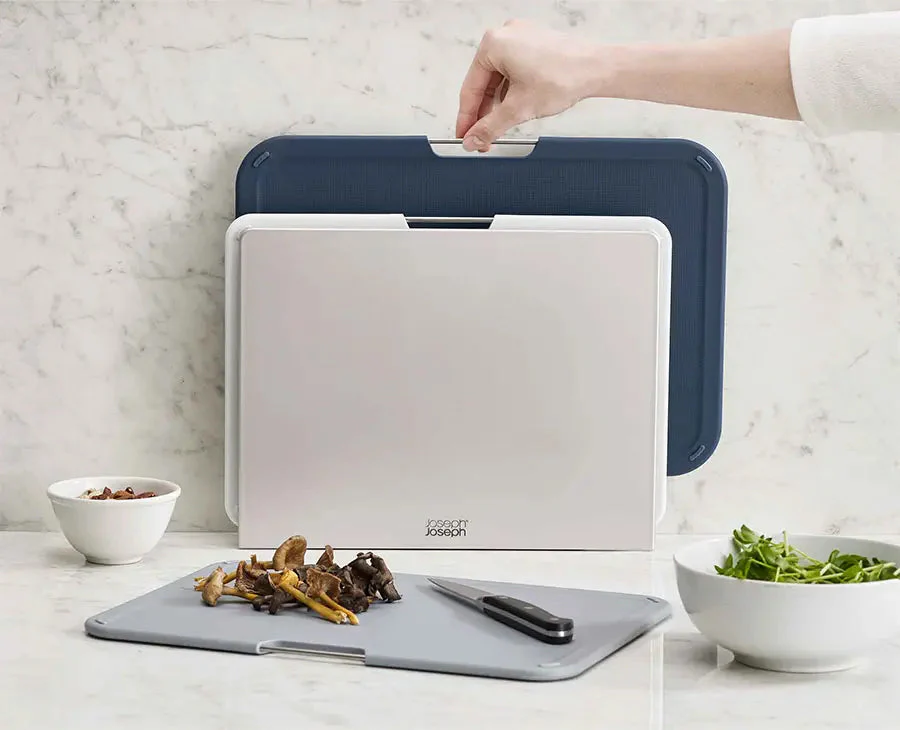 Nest™ Boards 3-piece Grey Chopping Board Set - Image 2