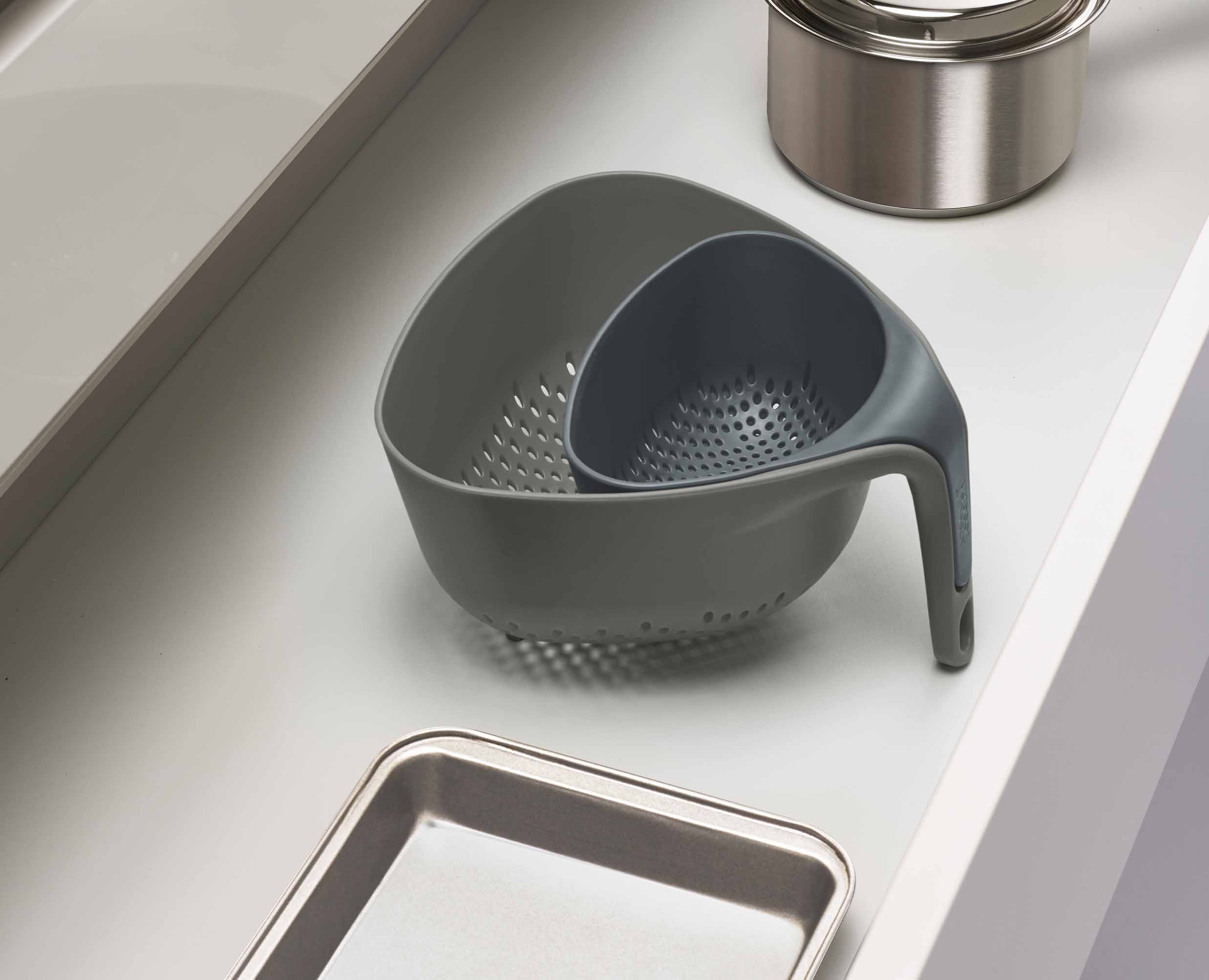 Nest™ 2-piece Grey Colander Set - Image 5