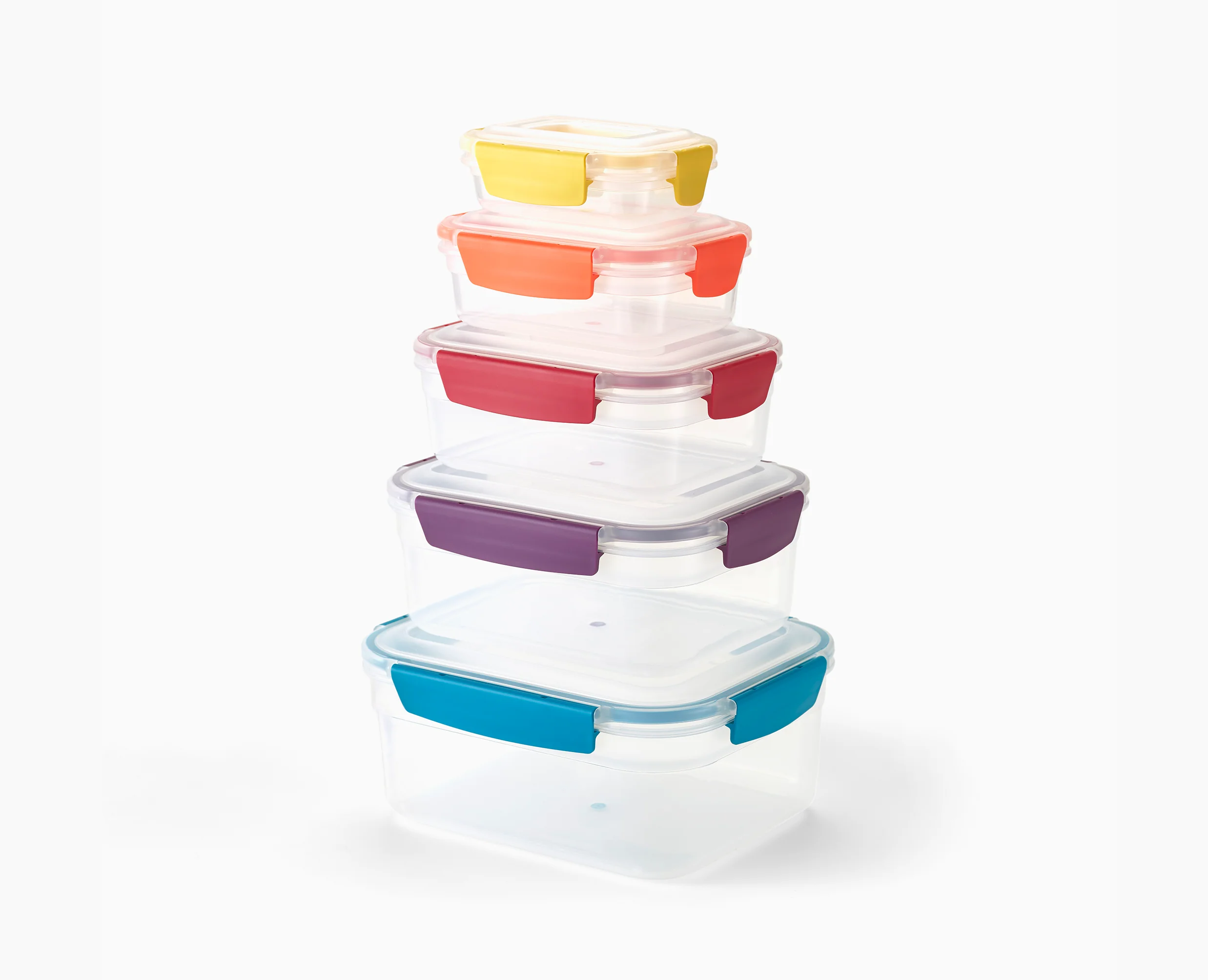 Nest™ Lock 5-piece Multicolour Food Container Set - Image 6