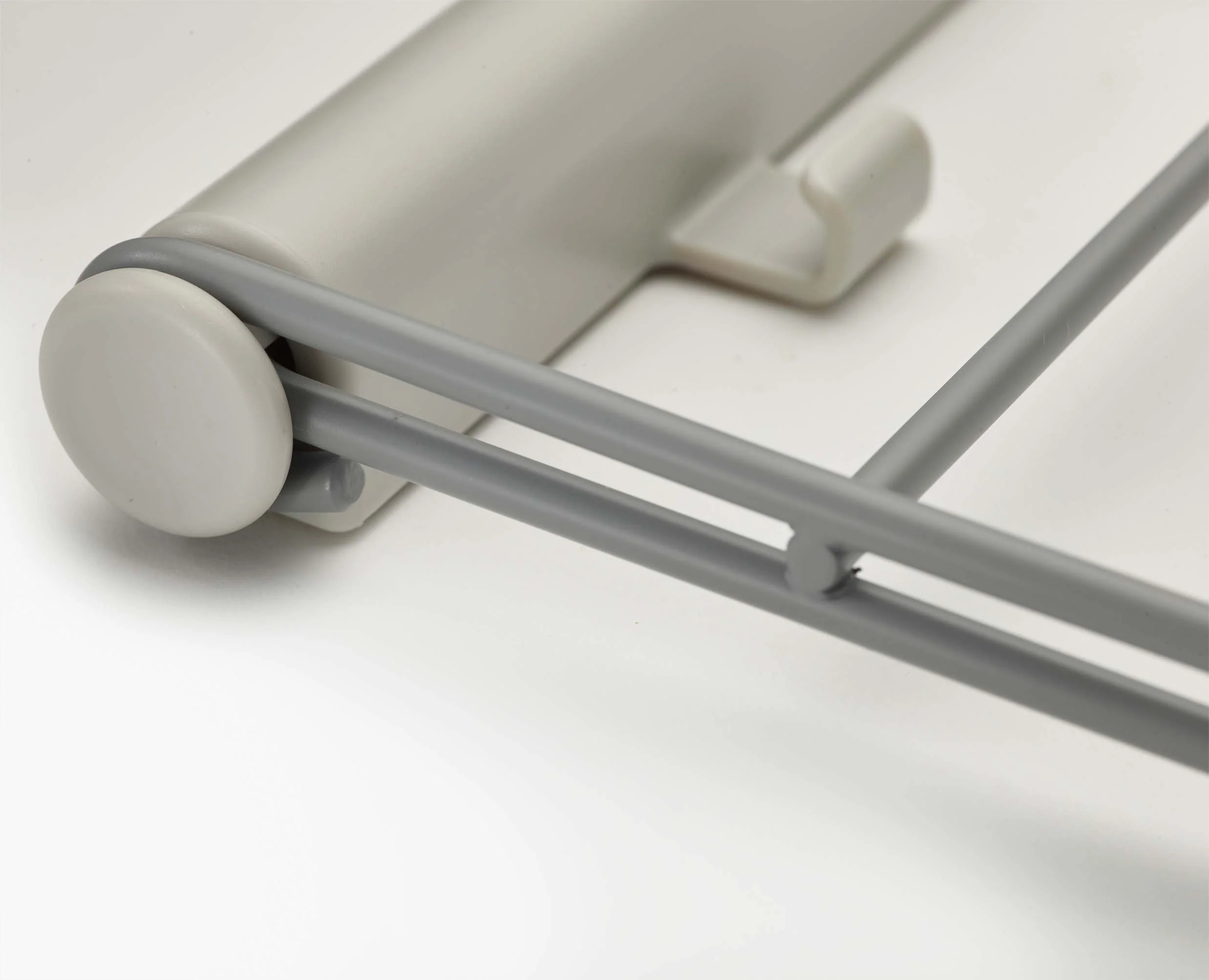 Orderly™ Ecru Belt, Tie & Scarf Hanging Rail - Image 4