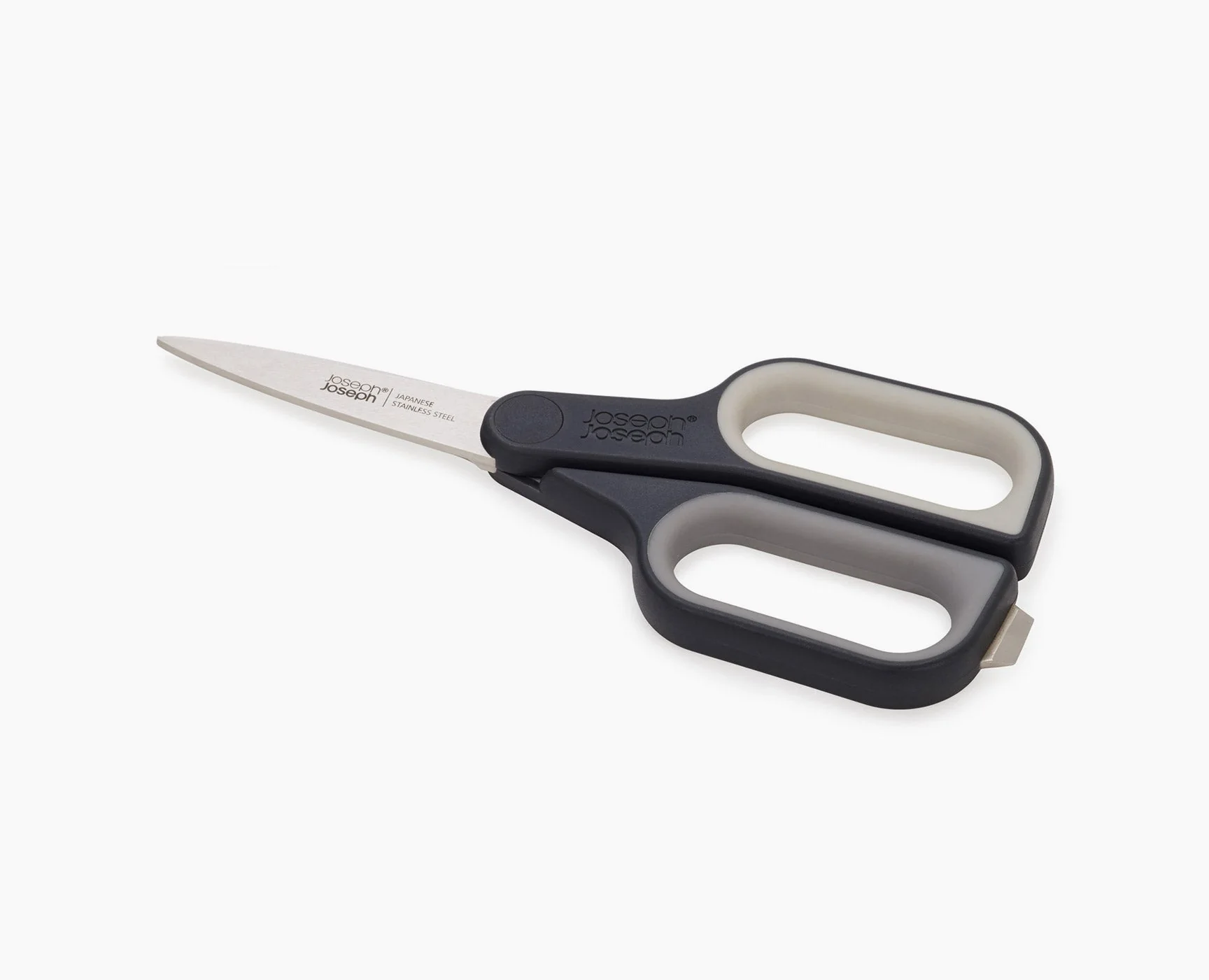 PlusCut™ Grey Scissors with Integrated Box Cutter