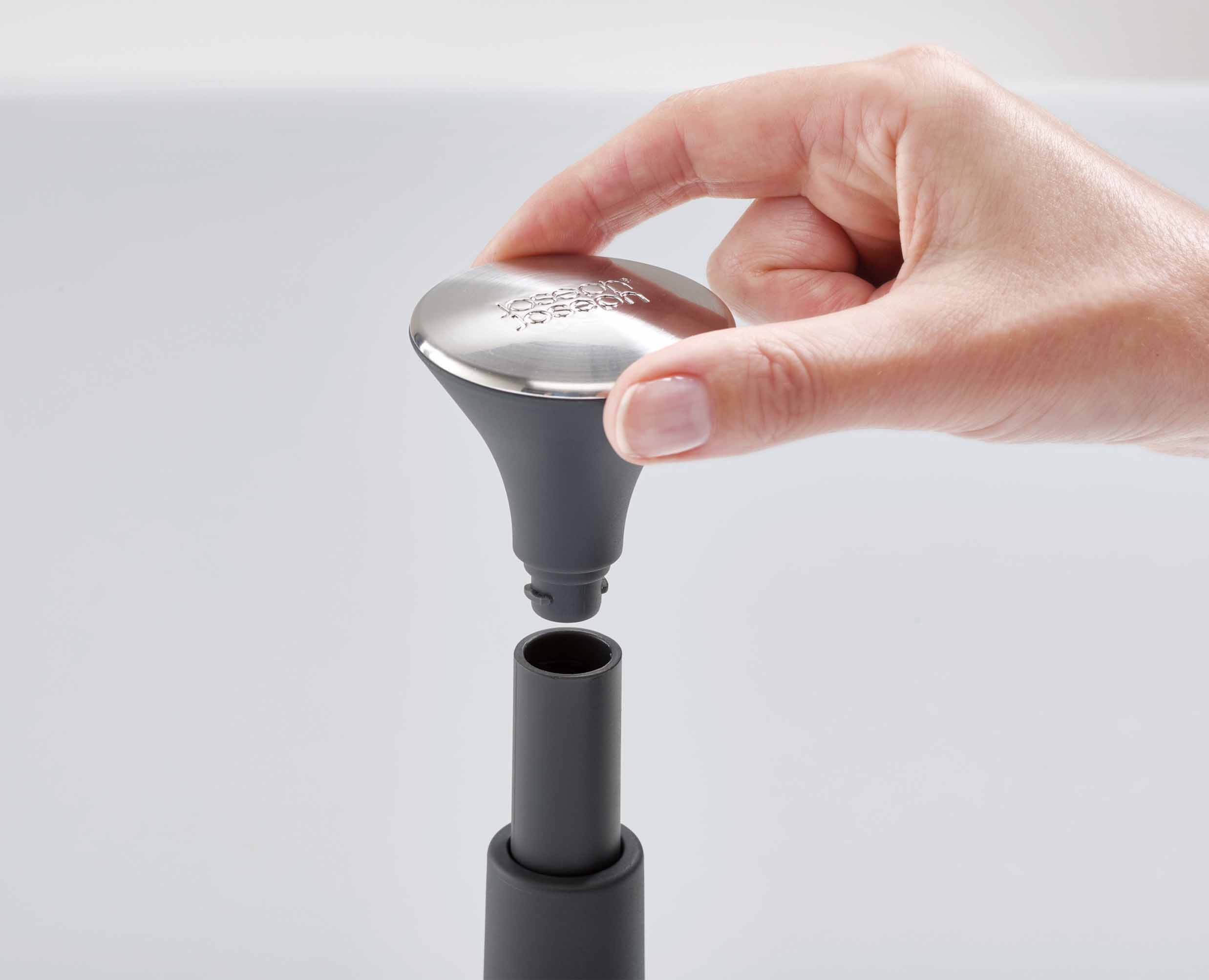 Push&Tear™ Grey Kitchen Roll Holder - Image 5