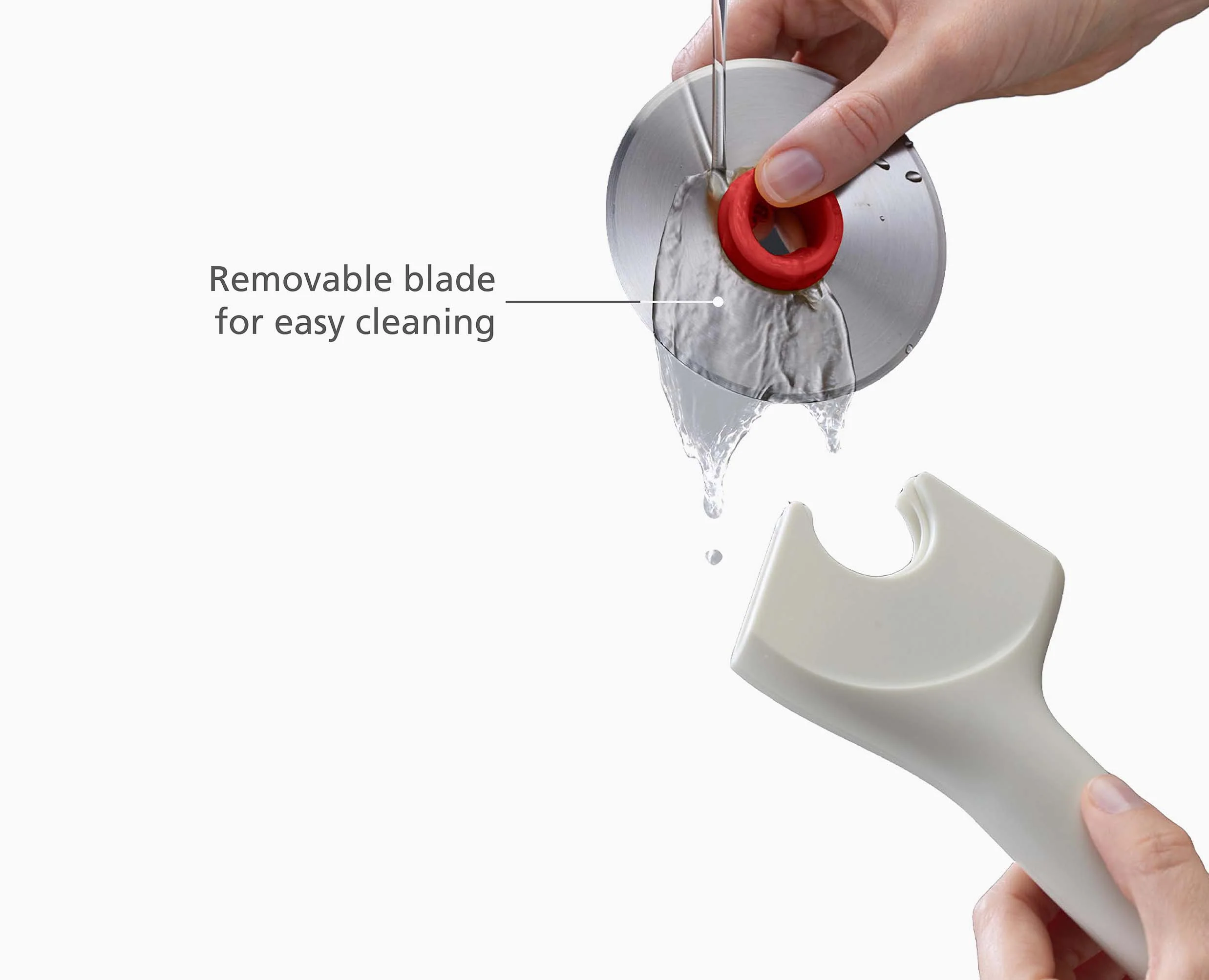 Ringo™ Easy-clean Red Pizza Cutter - Image 6