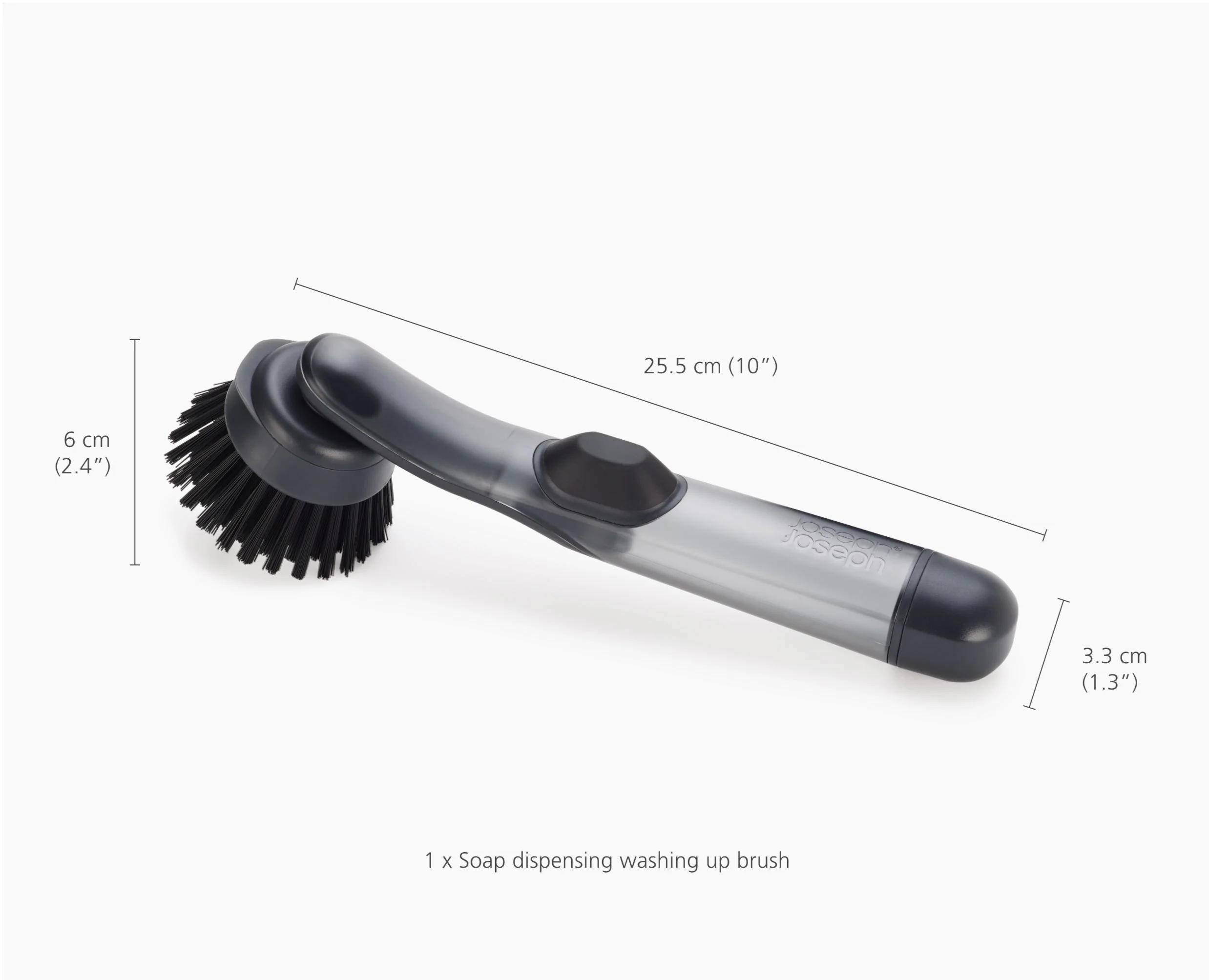 SinkTech™ Soap Dispensing Washing-Up Brush with Replacement Head & Extra Heads - Image 8