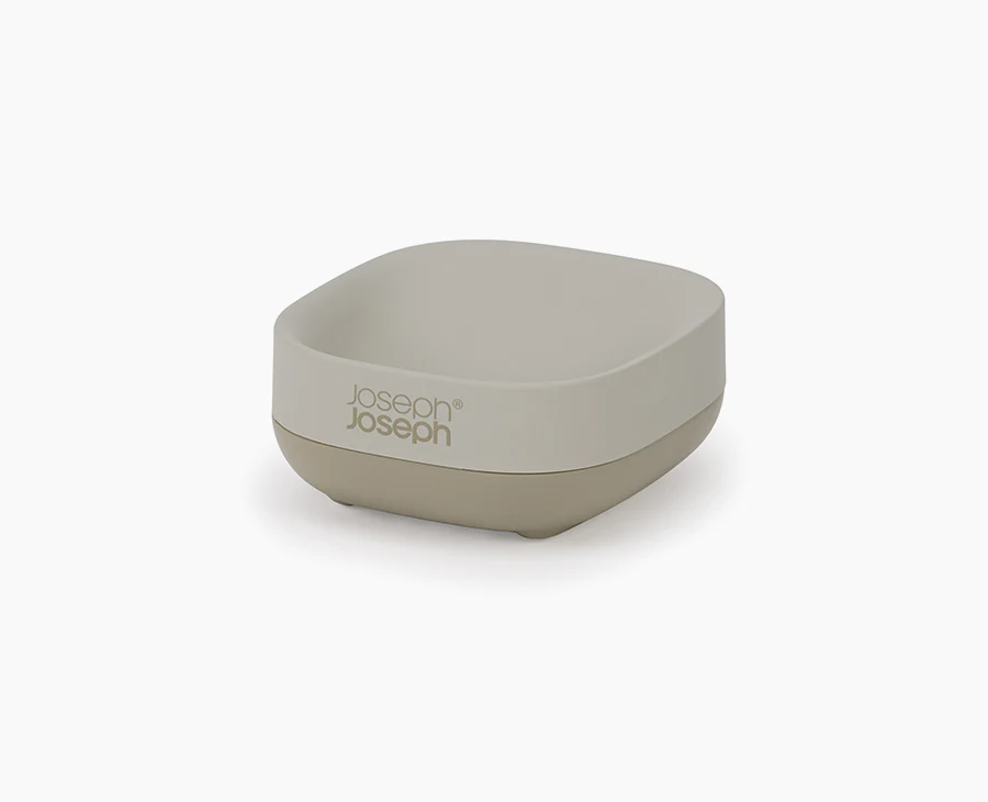 Slim™ Compact Matt Ecru Soap Dish
