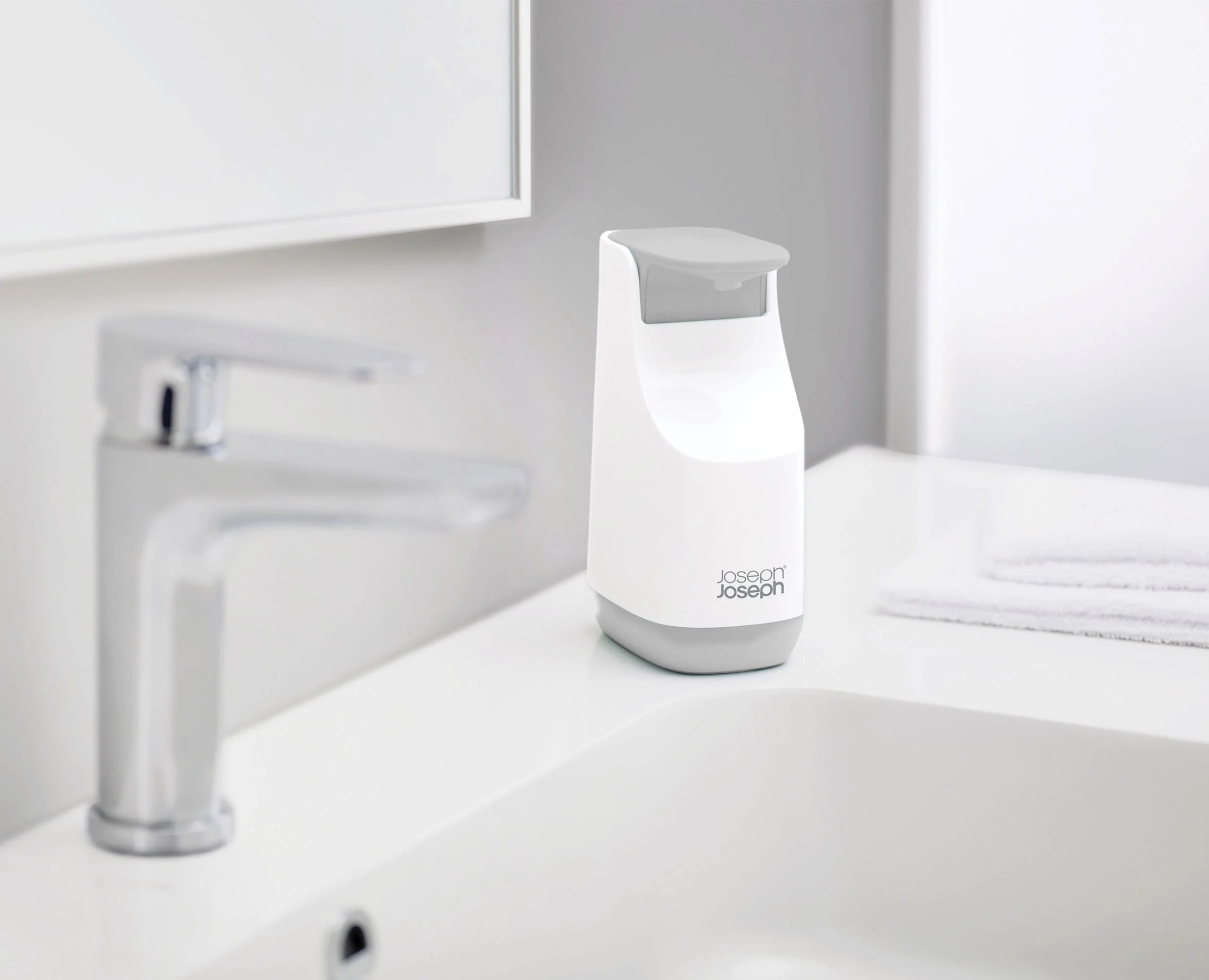 Slim™ Light Grey Soap Pump - Image 3