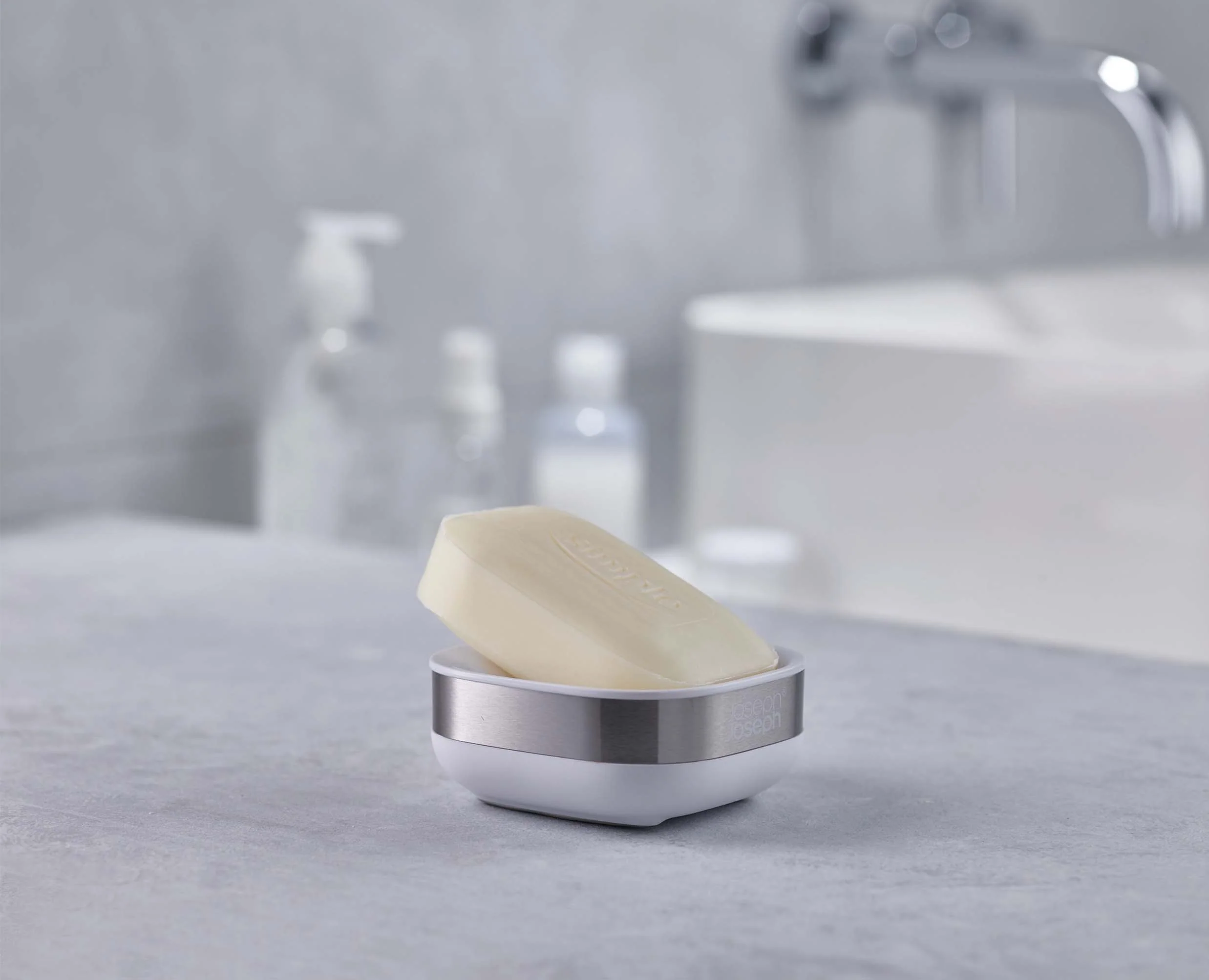 Slim™ Compact Stainless-steel Soap Dish - Image 3