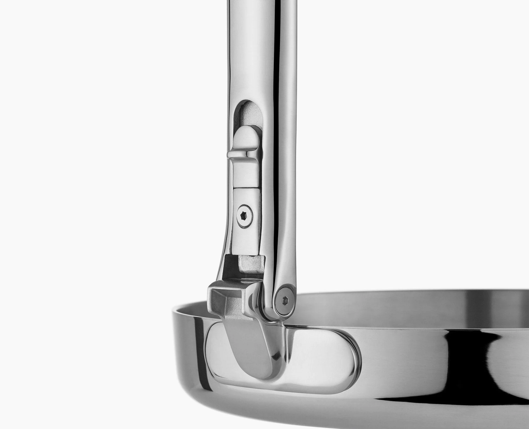 Space Steel Folding Handle 5-Piece Cookware Set - Image 7