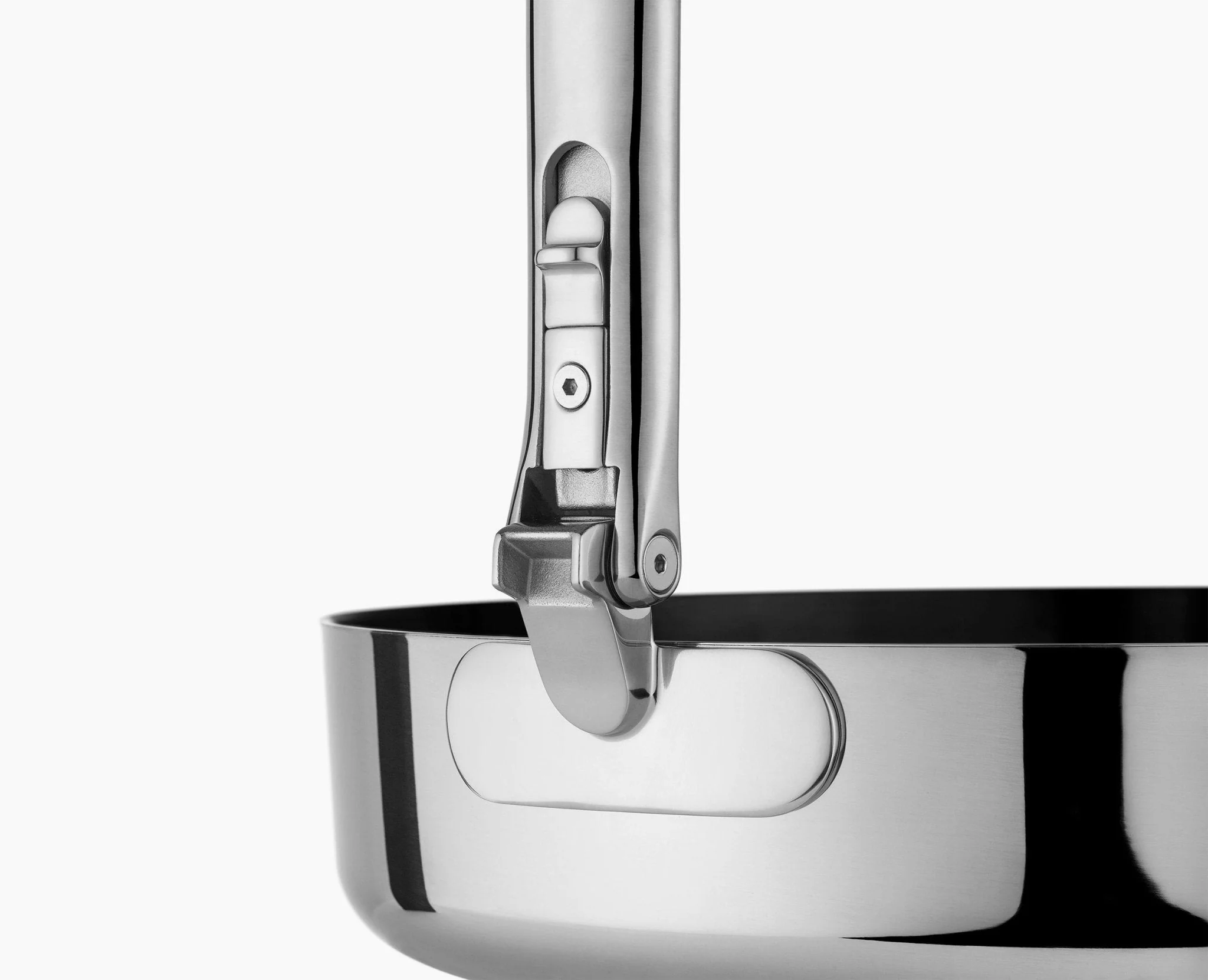 Space Steel Folding Handle Non-Stick 28cm Frying Pan - Image 7