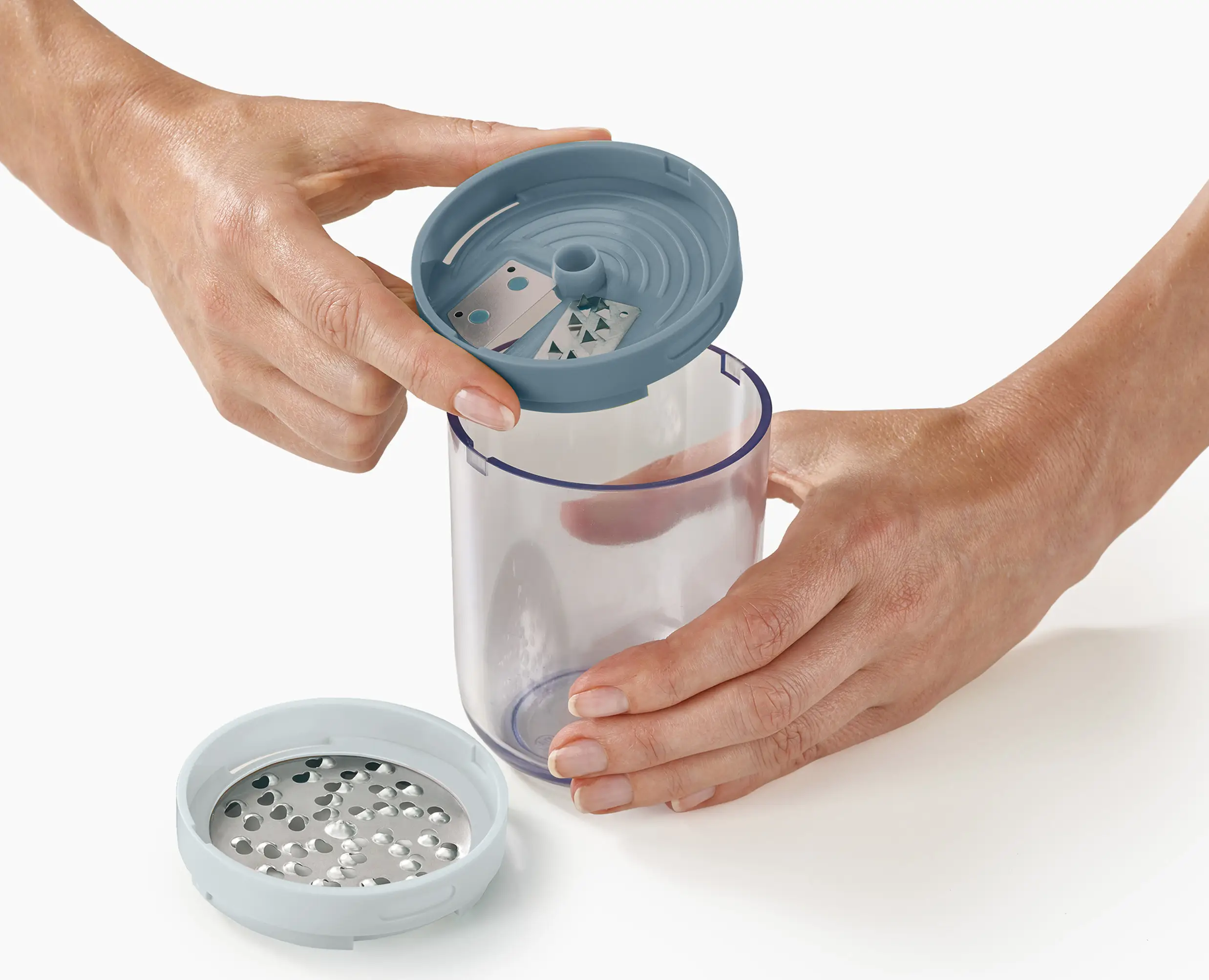 Spiro™ Blue Hand-held Spiralizer - Editions - Image 5