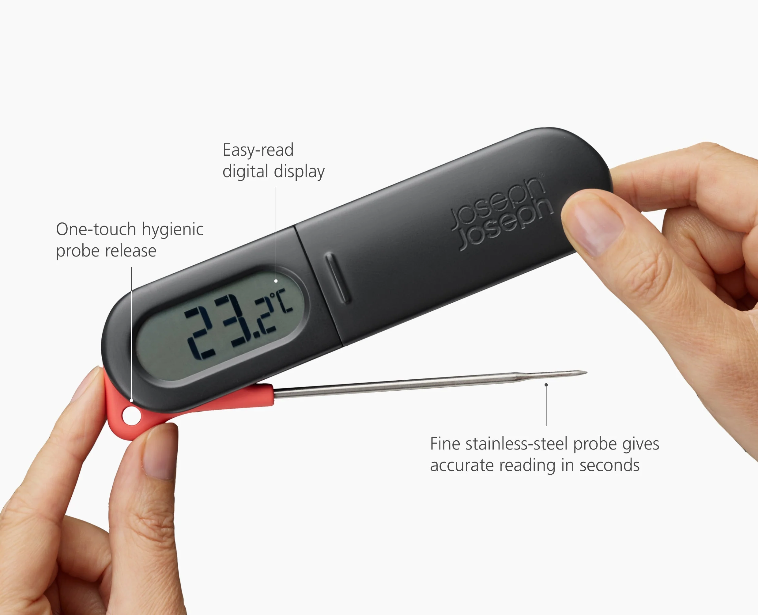 ThermaPoint Black Digital Probe Thermometer - Image 6