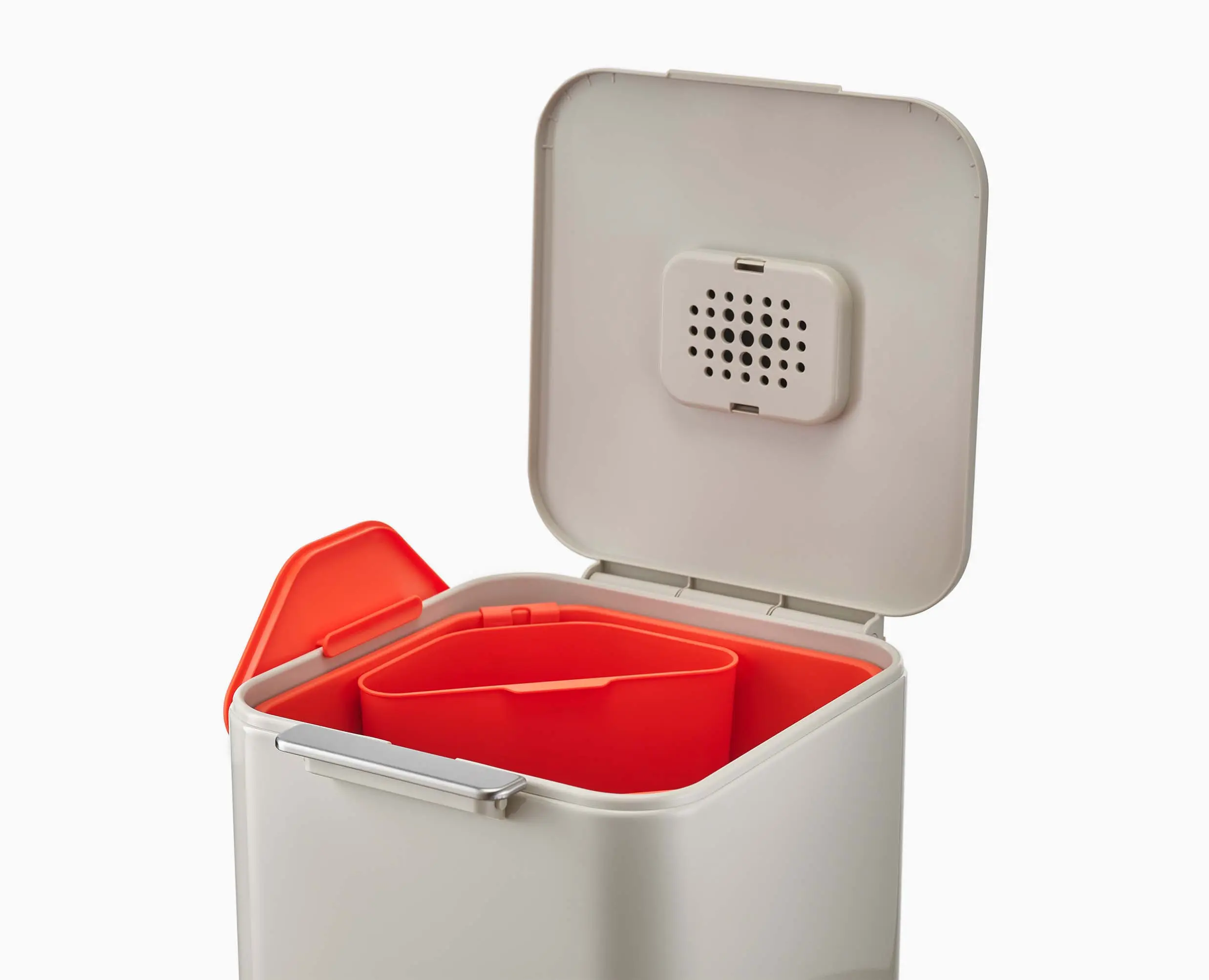 Totem Compact 40L Stone Waste & Recycling Bin - Image 5