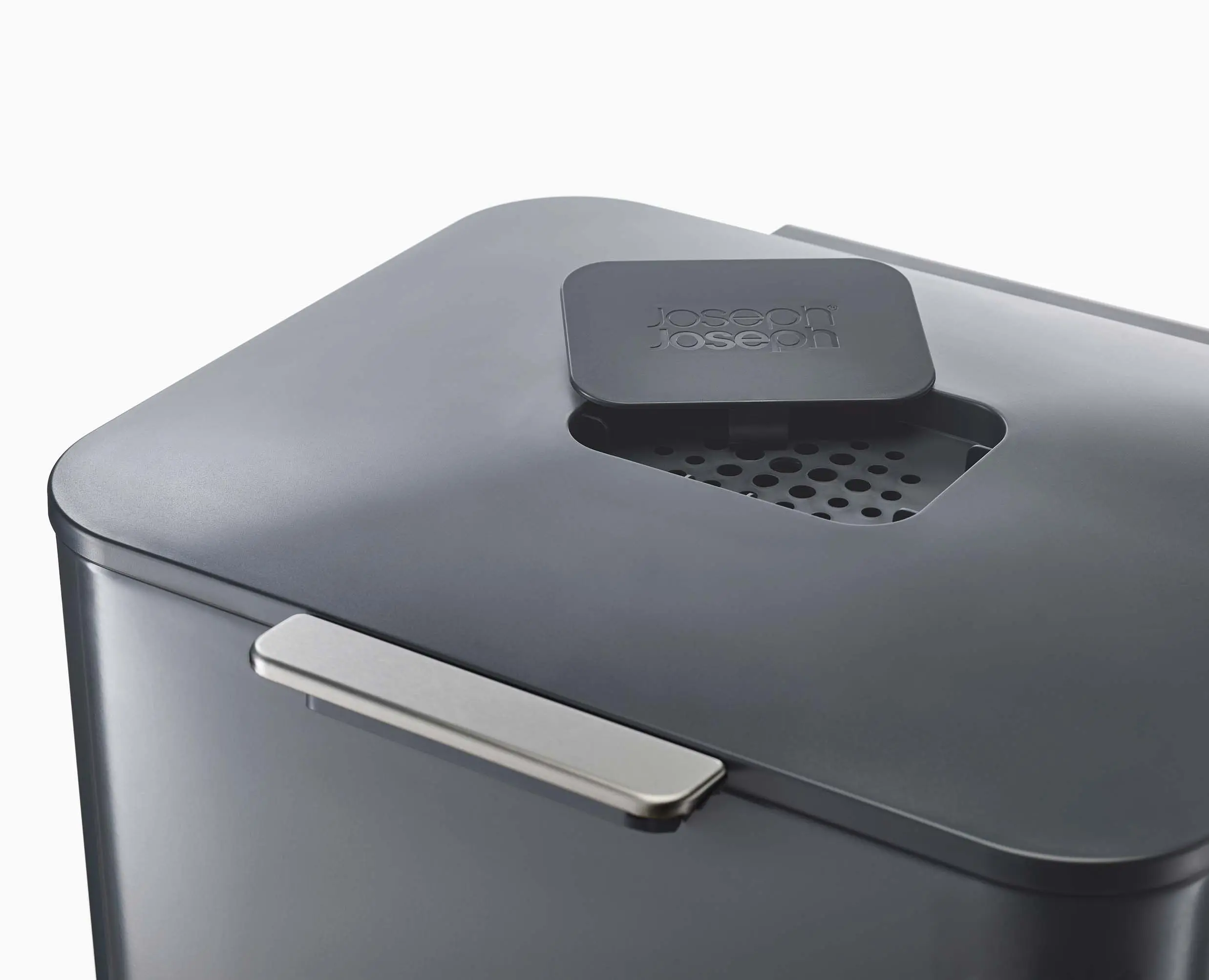 Totem Max 60L Grey Waste & Recycling Bin - Image 6