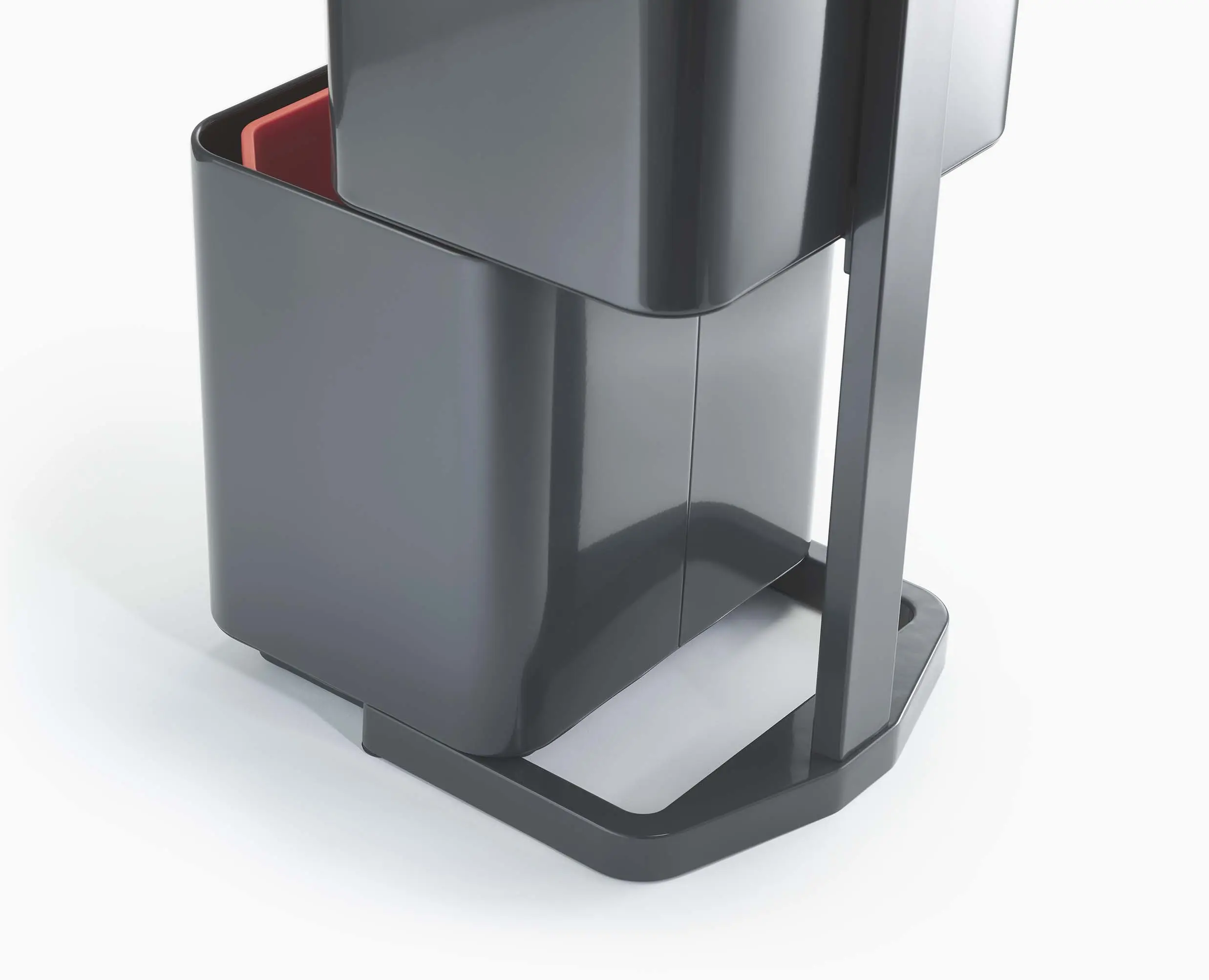 Totem Max 60L Grey Waste & Recycling Bin - Image 7