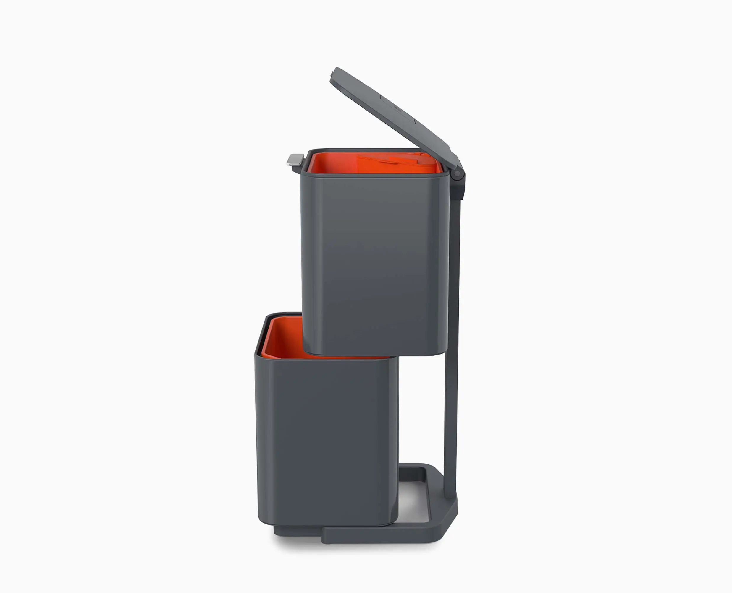 Totem Max 60L Grey Waste & Recycling Bin - Image 8