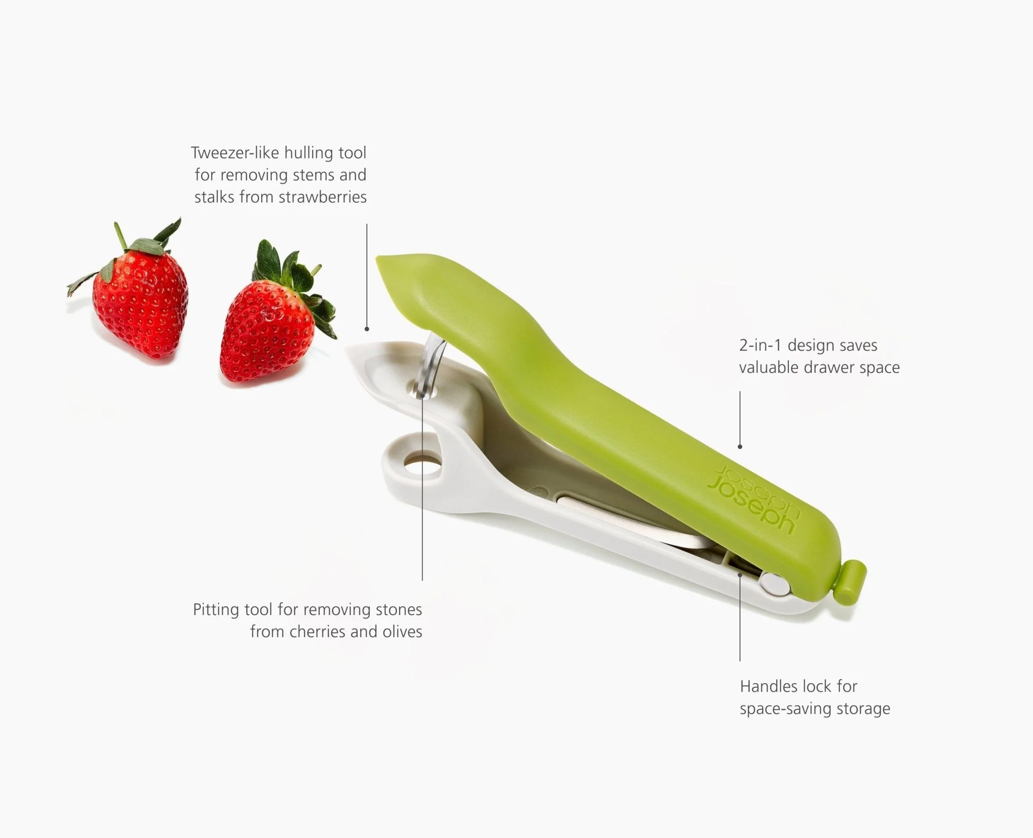 Tweezy™ 2-in-1 Pitter & Huller Tool - Image 6