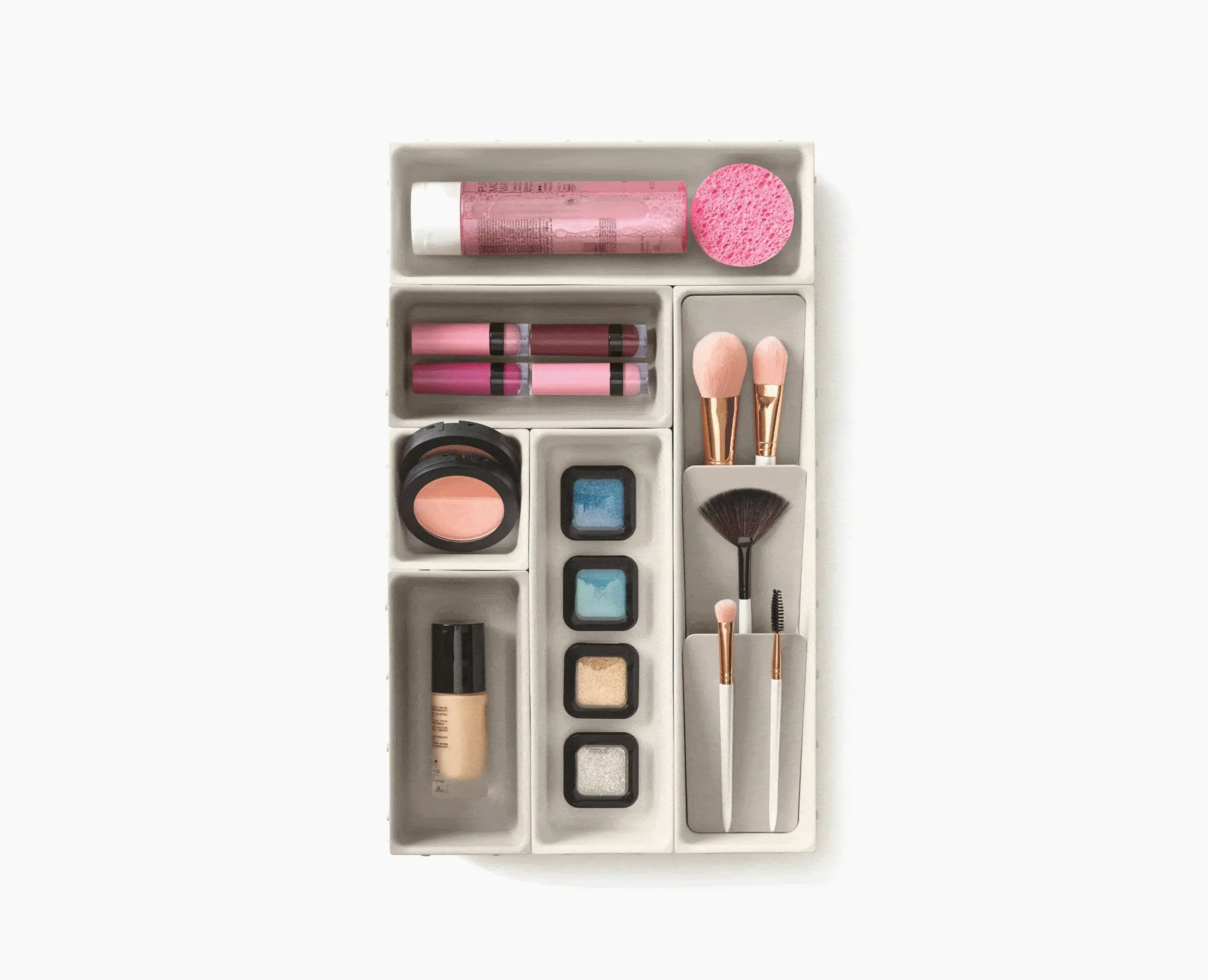 Viva 7-piece Makeup Drawer Organiser Set - Image 4