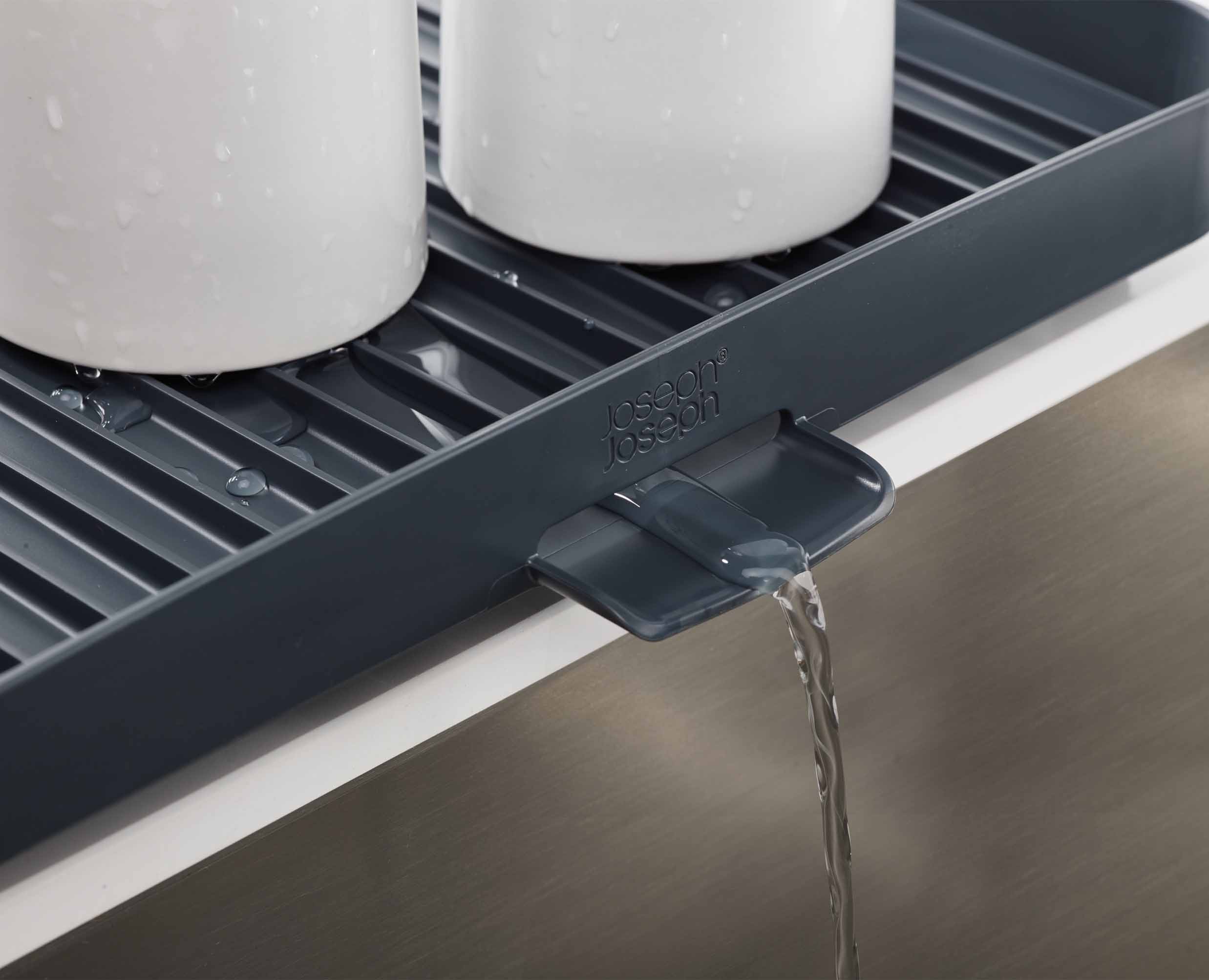 Y-Rack™ Grey 2-tier Dish Rack - Image 5